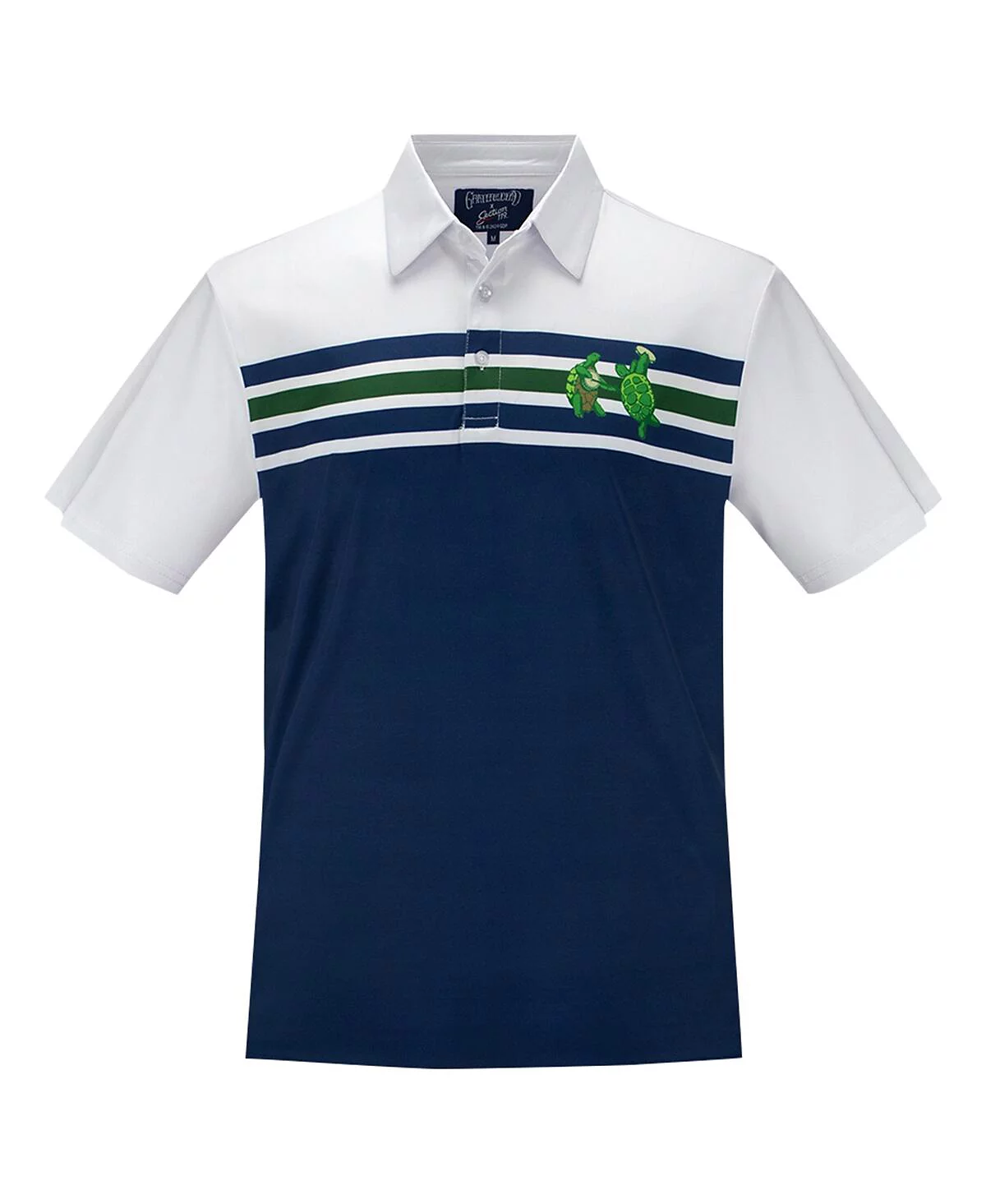 Section 119 Men's Navy the Grateful Dead Turtles Polo