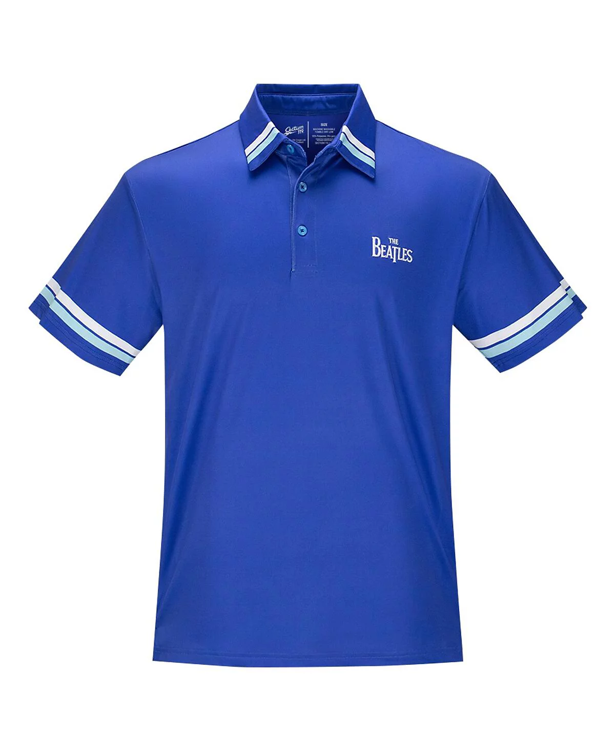 Section 119 Men's Blue the Beatles Polo