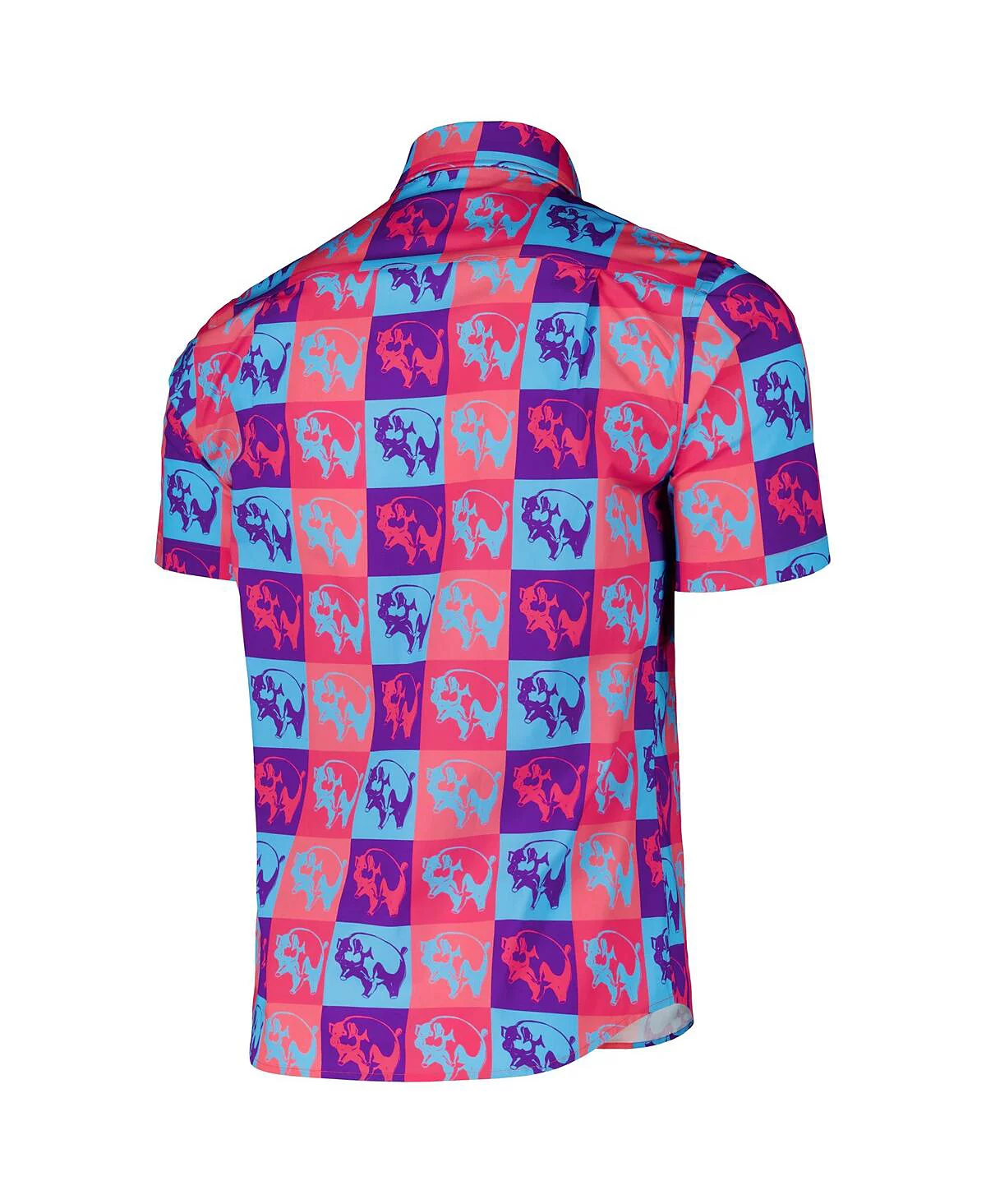 Section 119 Men's Pink Pink Floyd Pigs Button-Down Shirt