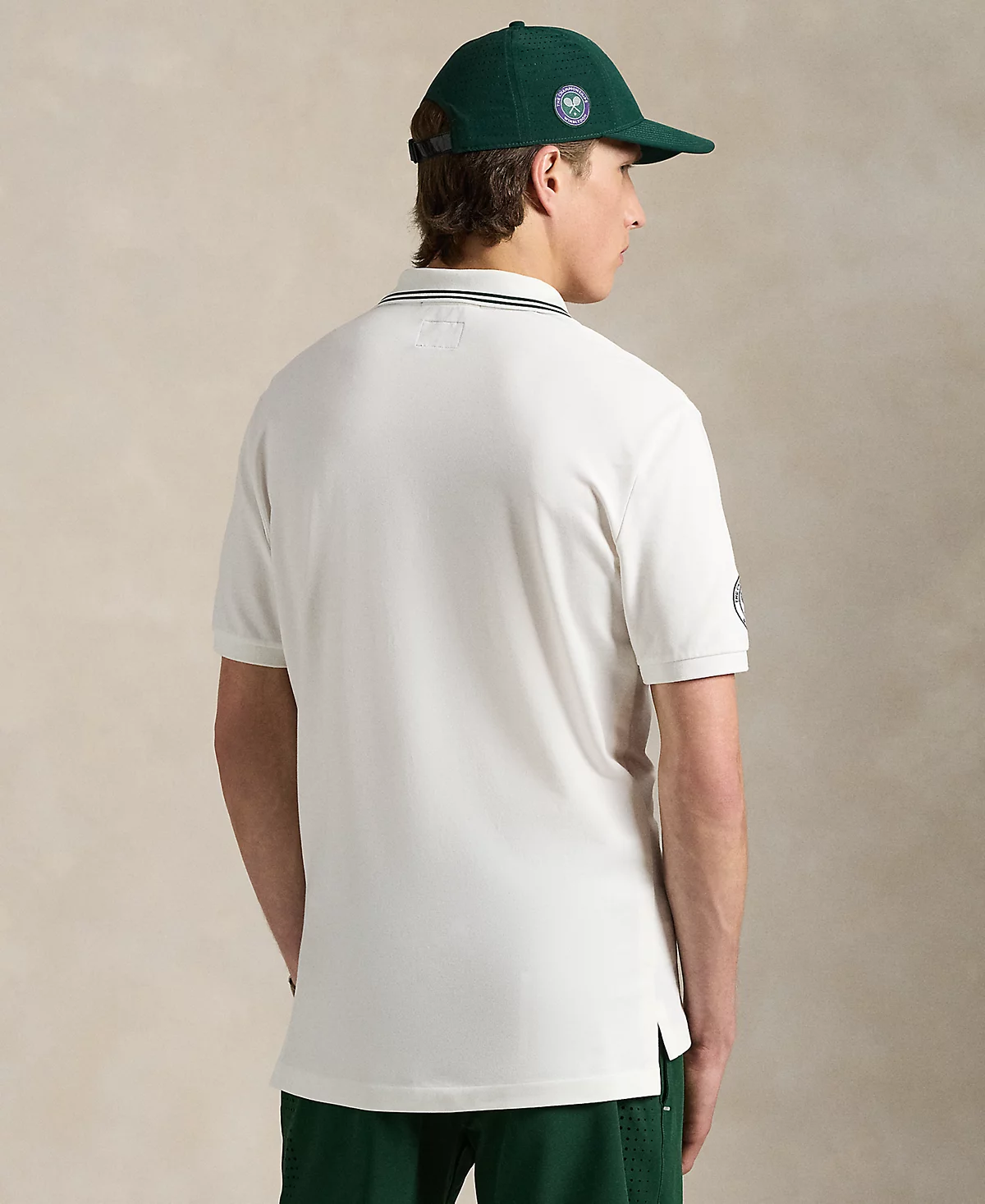 Футболка-поло Polo Ralph Lauren унисекс Wimbledon классического кроя из стрейчевой ткани