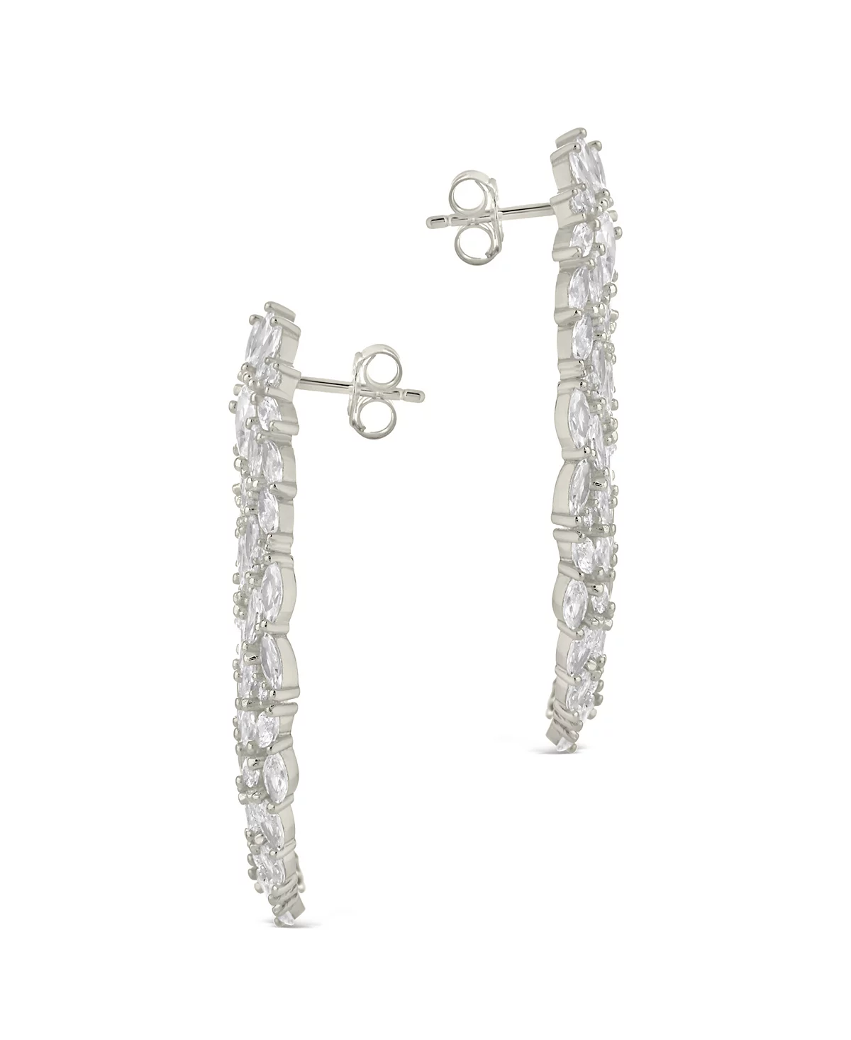 Sterling Forever Gwen Cubic Zirconia Statement Drop Earrings 15190₽