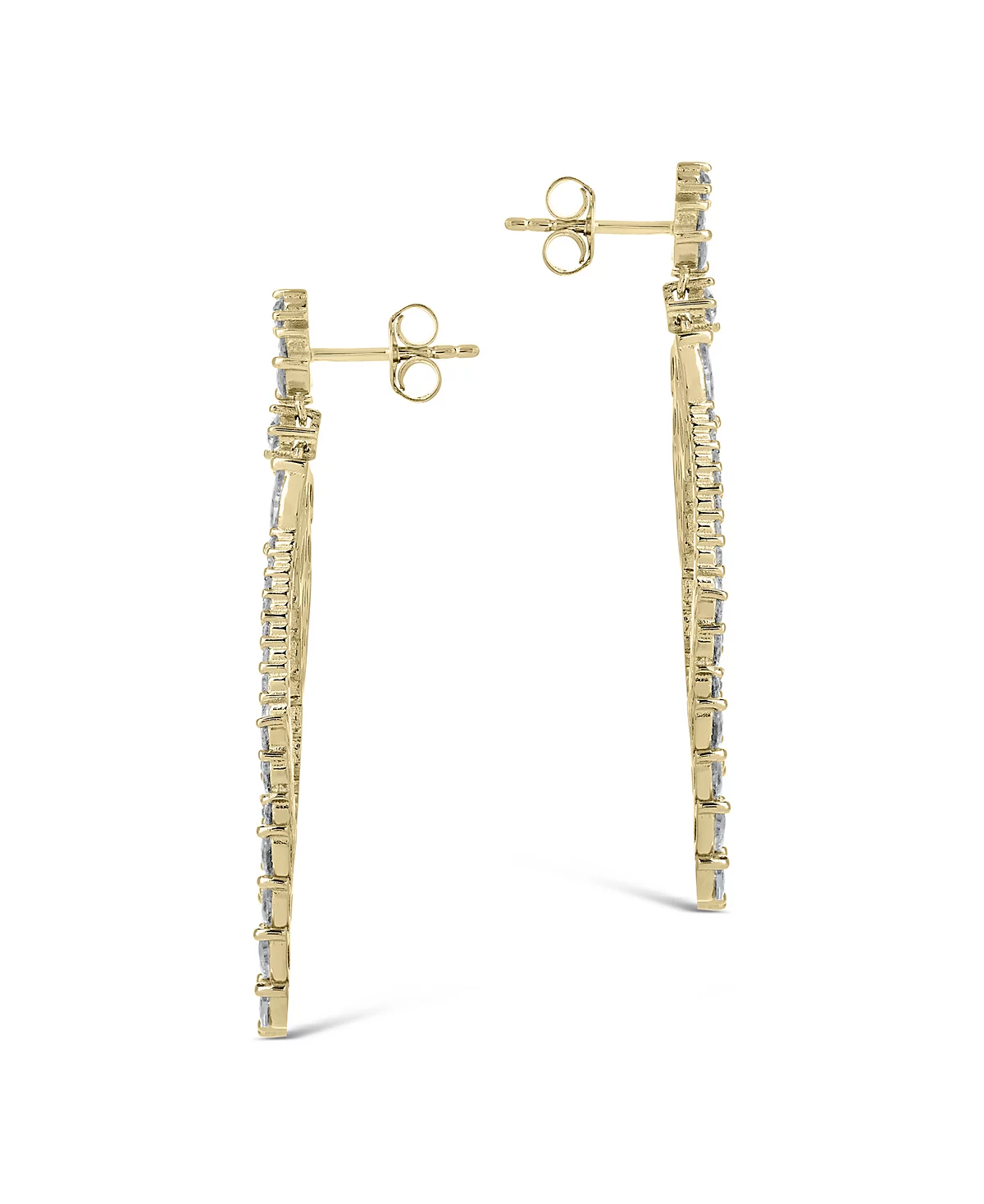 Sterling Forever Gail Statement Cubic Zirconia Drop Earrings 13290₽