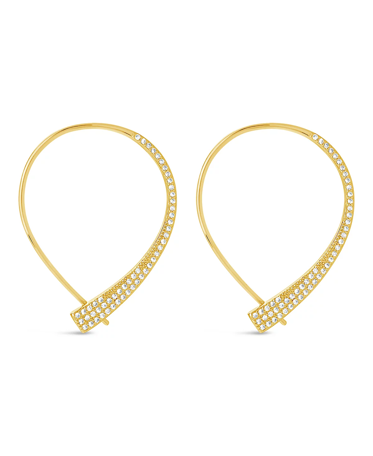 Sterling Forever Carlotta Cubic Zirconia Threader Earrings 10990₽