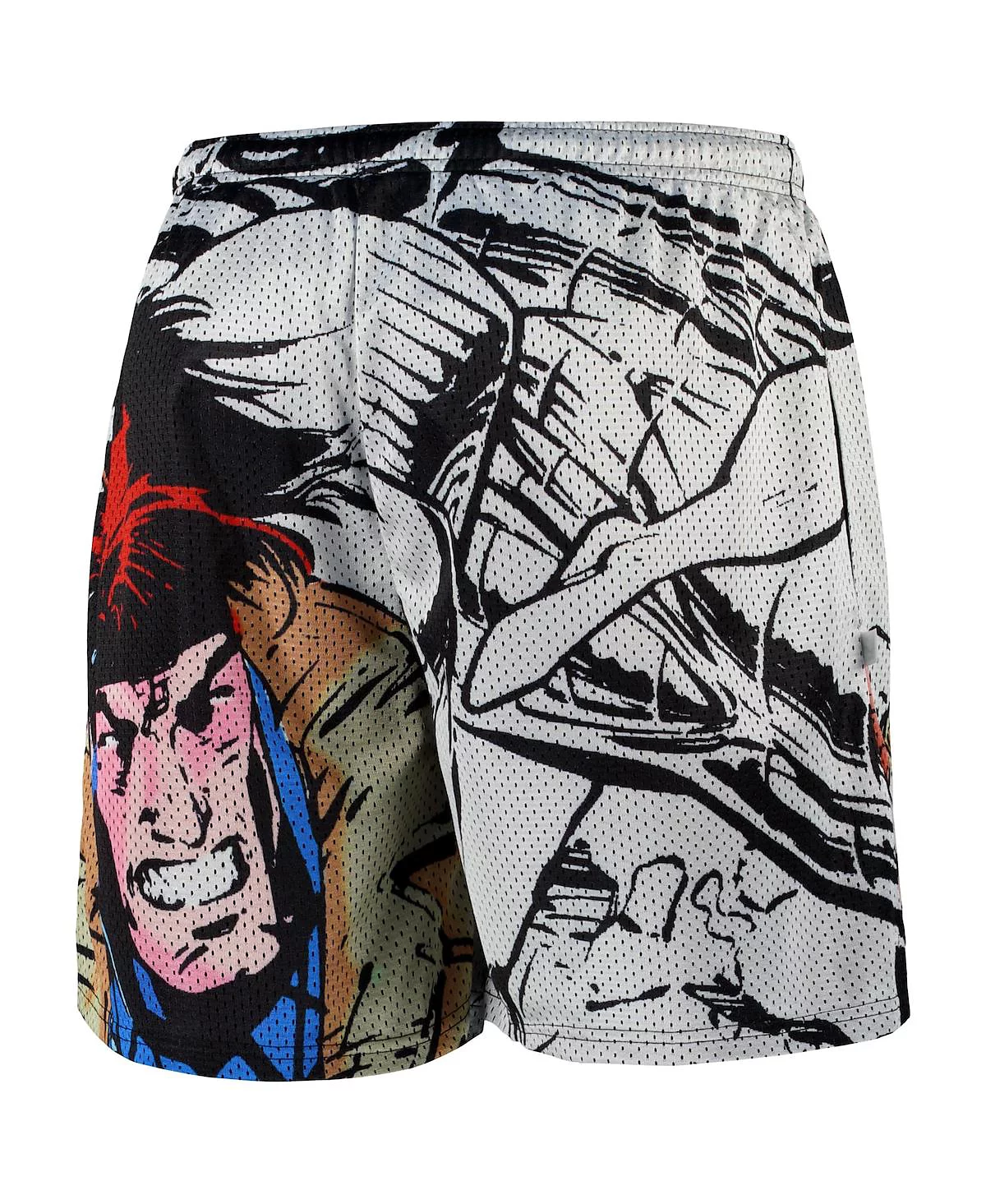 Chalk Line Mens White X-Men Gambit Retro Shorts 10990₽