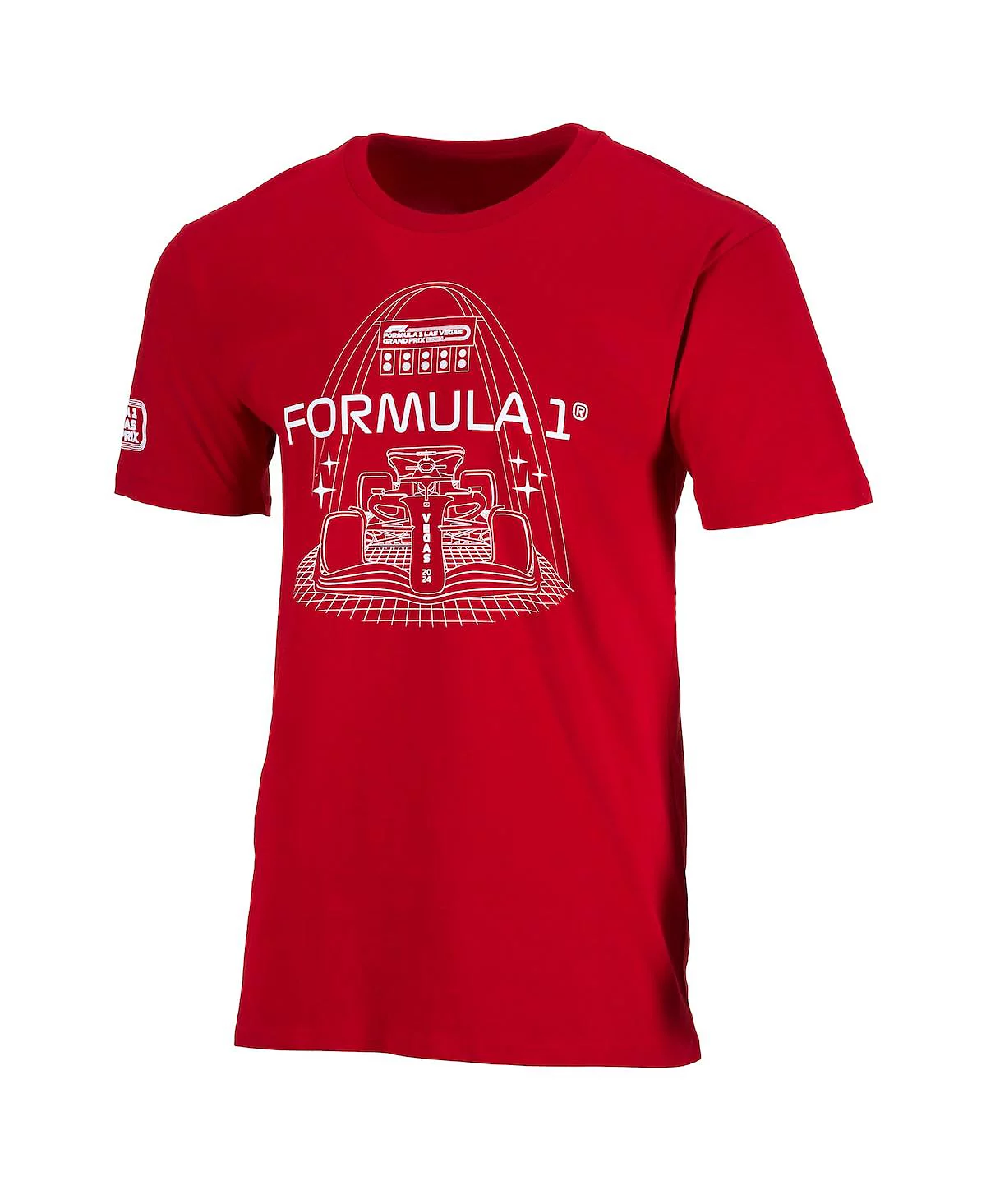 Insomniac Men's and Women's Red 2024 Las Vegas Grand Prix Race Ready T-Shirt