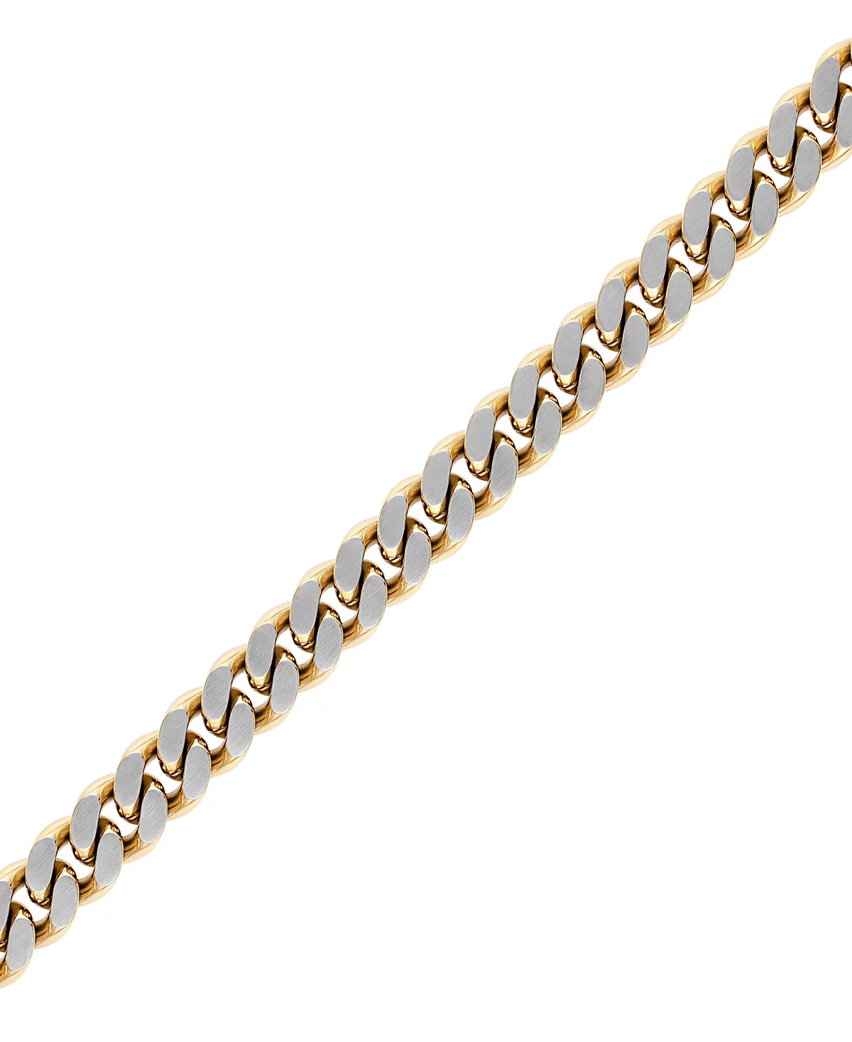 Bulova Two-Tone Stainless Steel Chain Bracelet