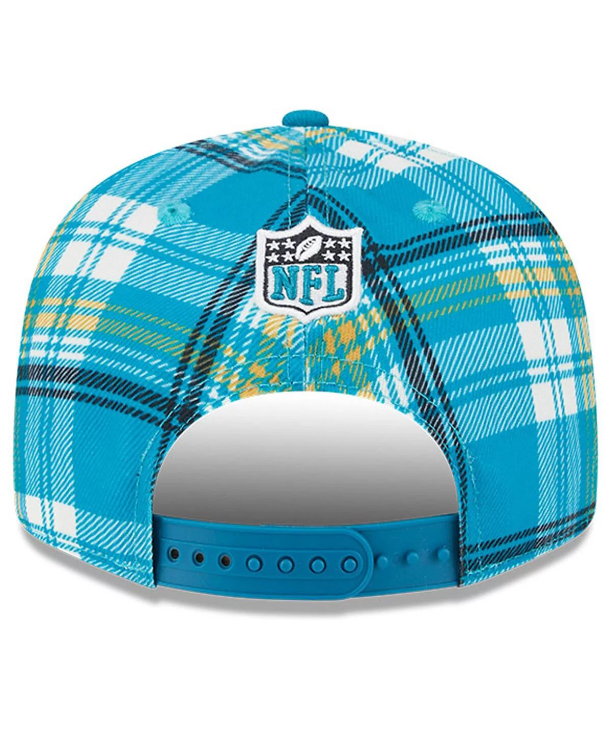 New Era Mens Teal Jacksonville Jaguars 2024 Sideline Statement 9FIFTY Snapback Hat 6290₽