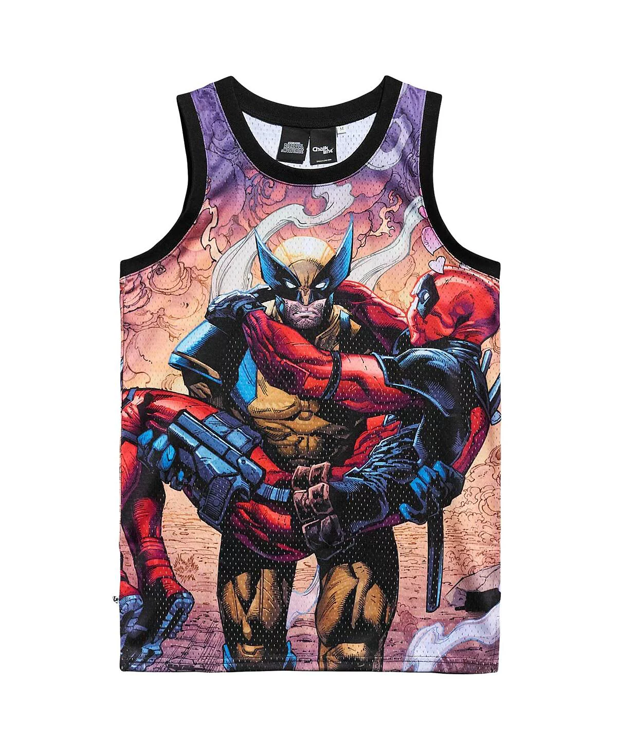 Chalk Line Men's Deadpool Wolverine Besties Venice Jersey