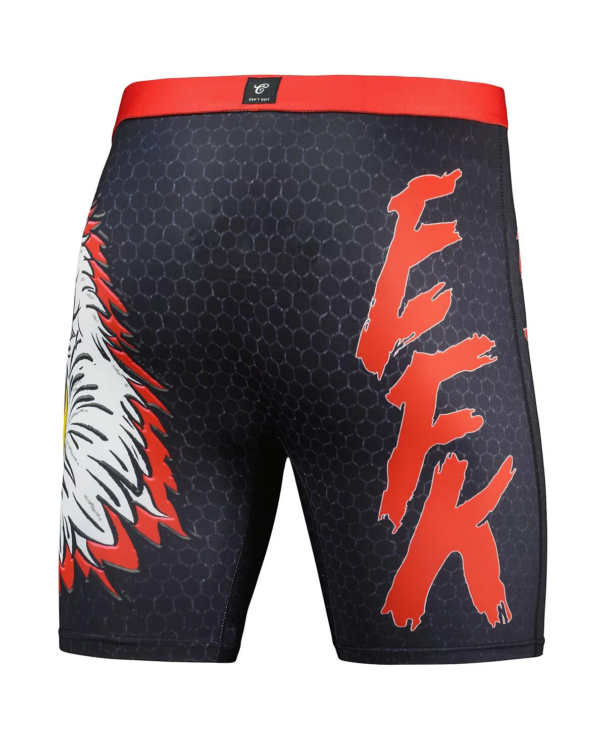 Contenders Clothing Men's Black Cobra Kai Eagle Fang Karate Boxer Briefs