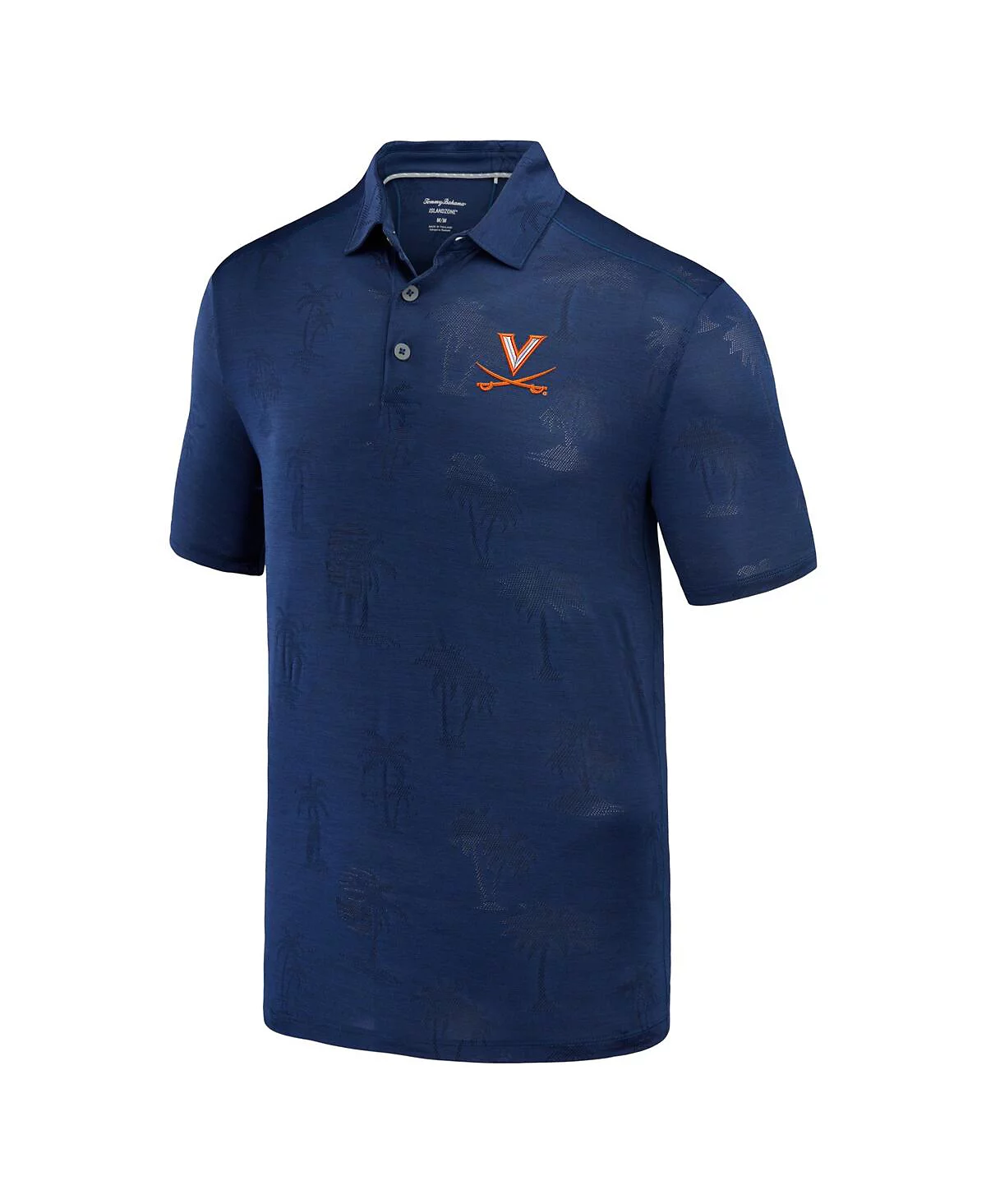 Мужское поло Tommy Bahama Navy Virginia Cavaliers Sport Palm Coast Palmera IslandZone Polo