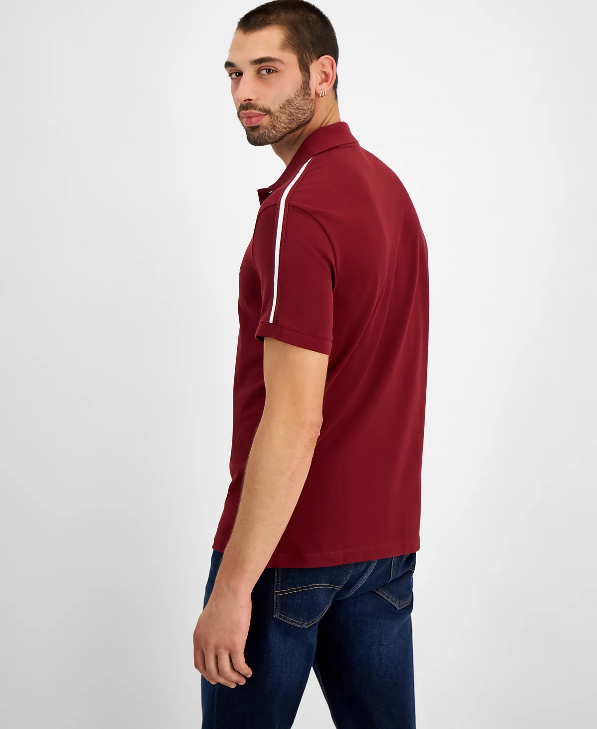 A|X Armani Exchange Men's Signature Logo Polo Shirt