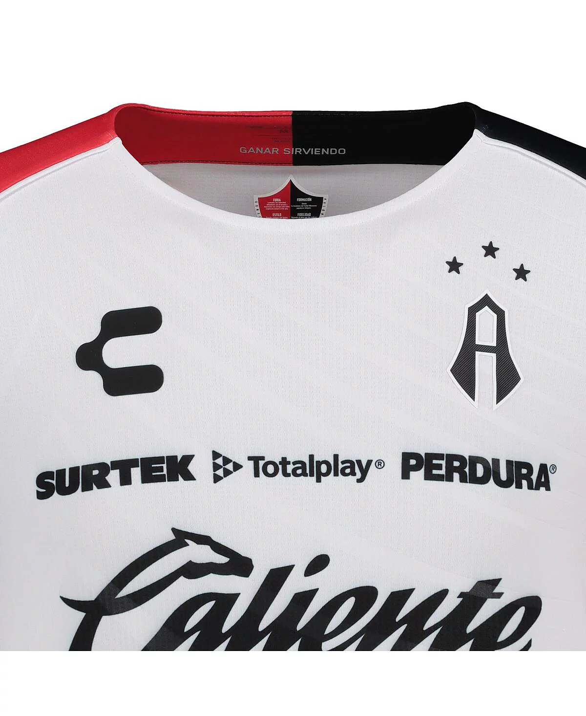 Charly Mens WhiteBlack Club Atlas 202425 Away Authentic Jersey 17090₽