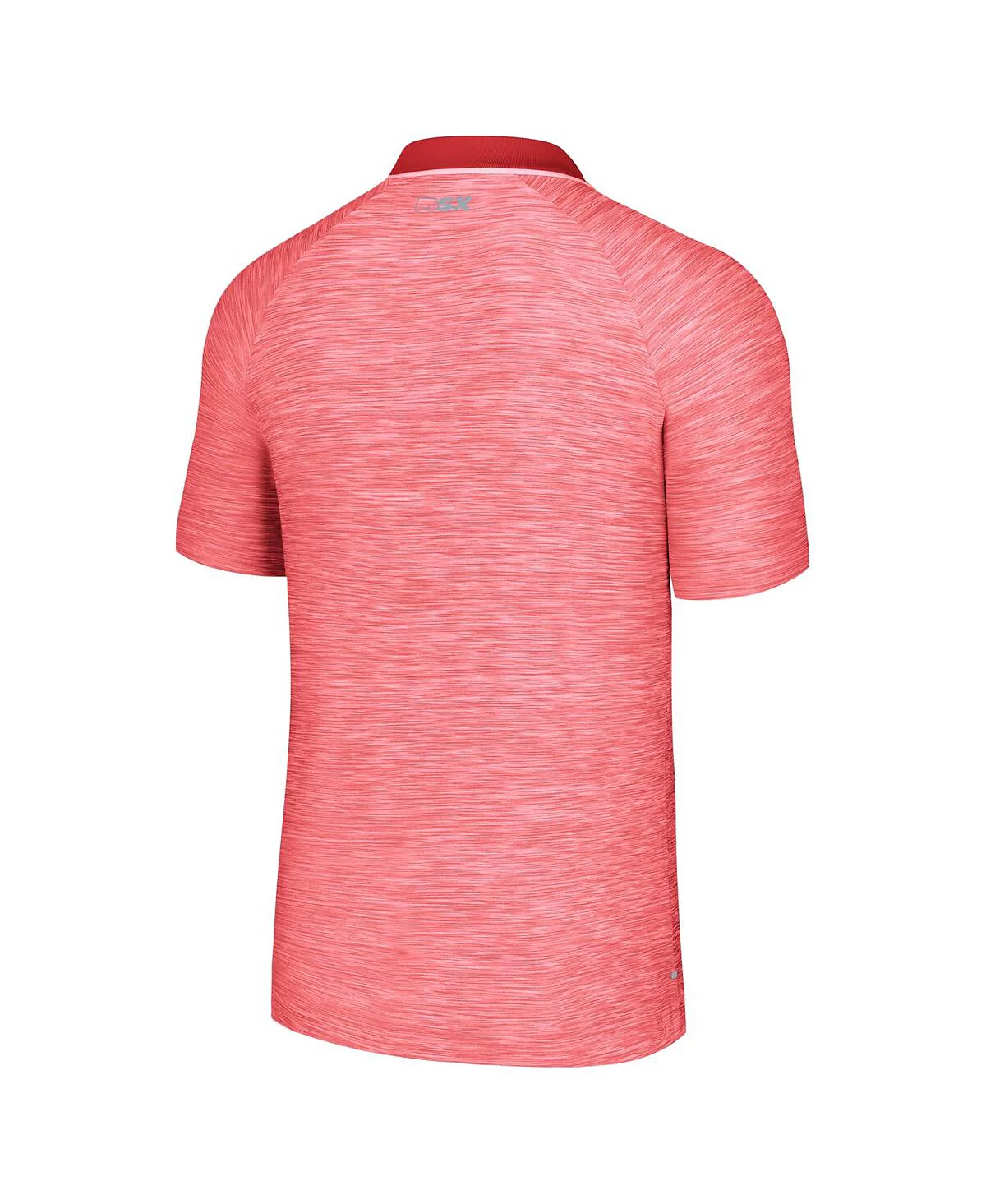 MSX by Michael Strahan Men's Red Carolina Hurricanes Strategy Raglan Polo