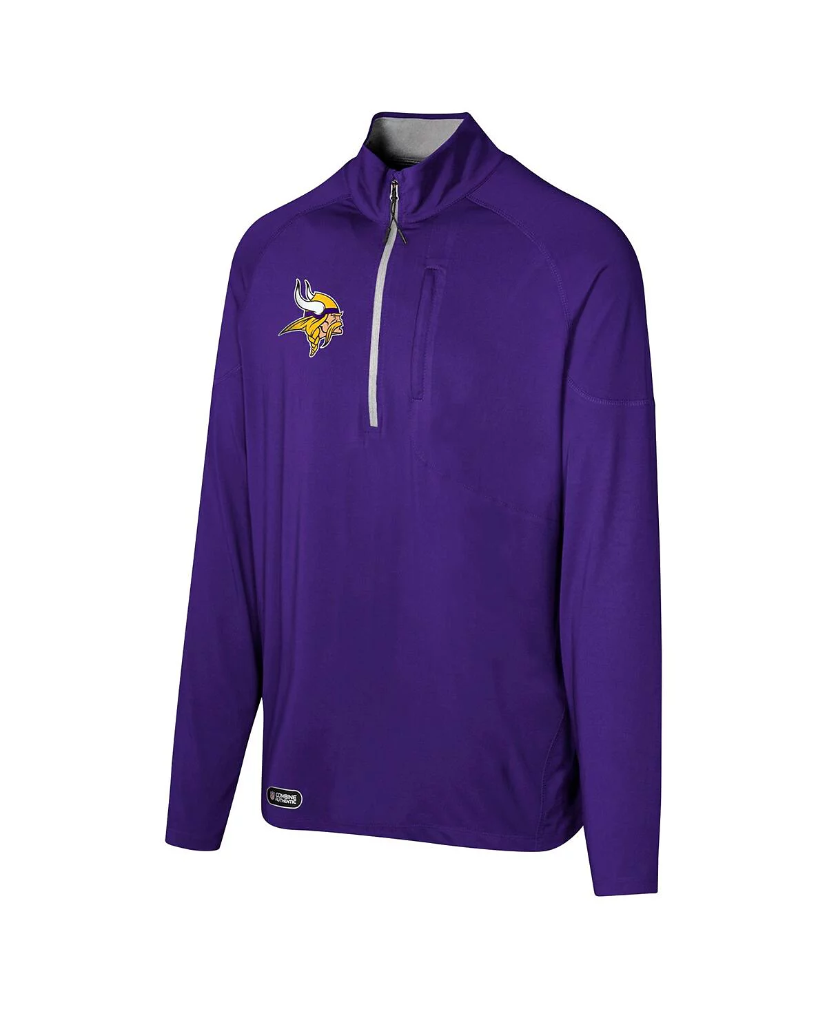 Outerstuff Mens Purple Minnesota Vikings Grind Iron Quarter-Zip Top 8390₽
