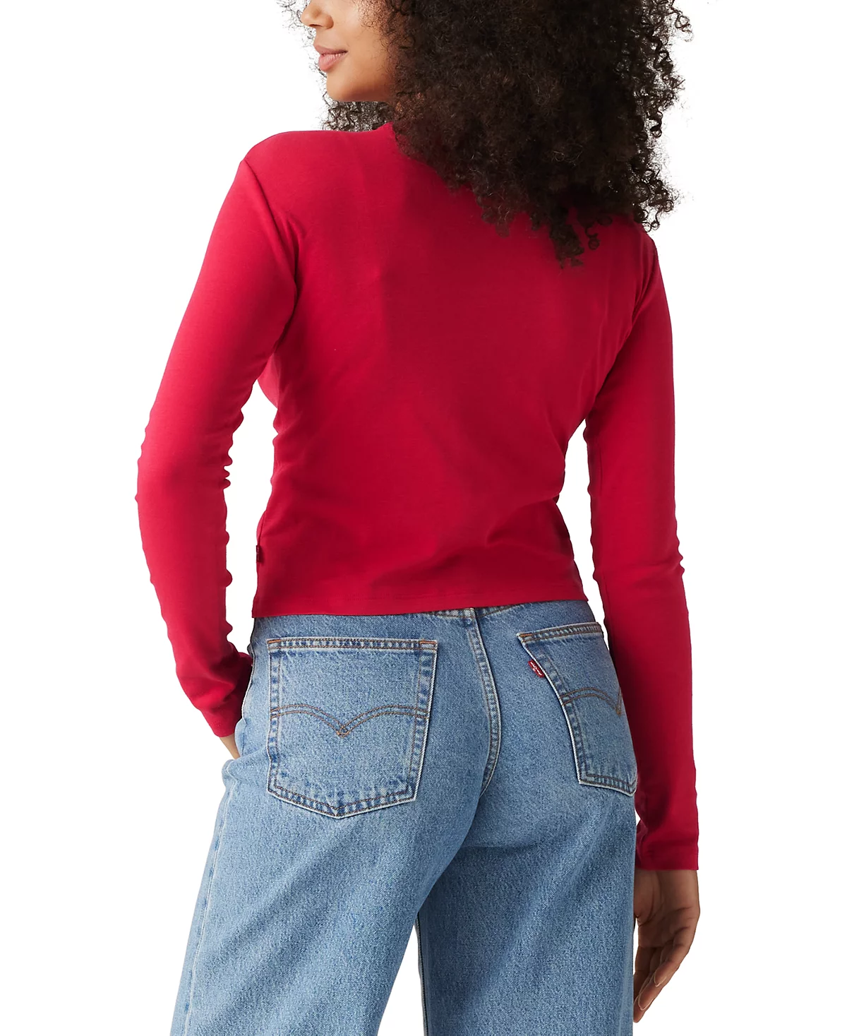 Levis Womens Sherpa Trucker Jacket Graphic T-Shirt - Mini Skirt 2190₽