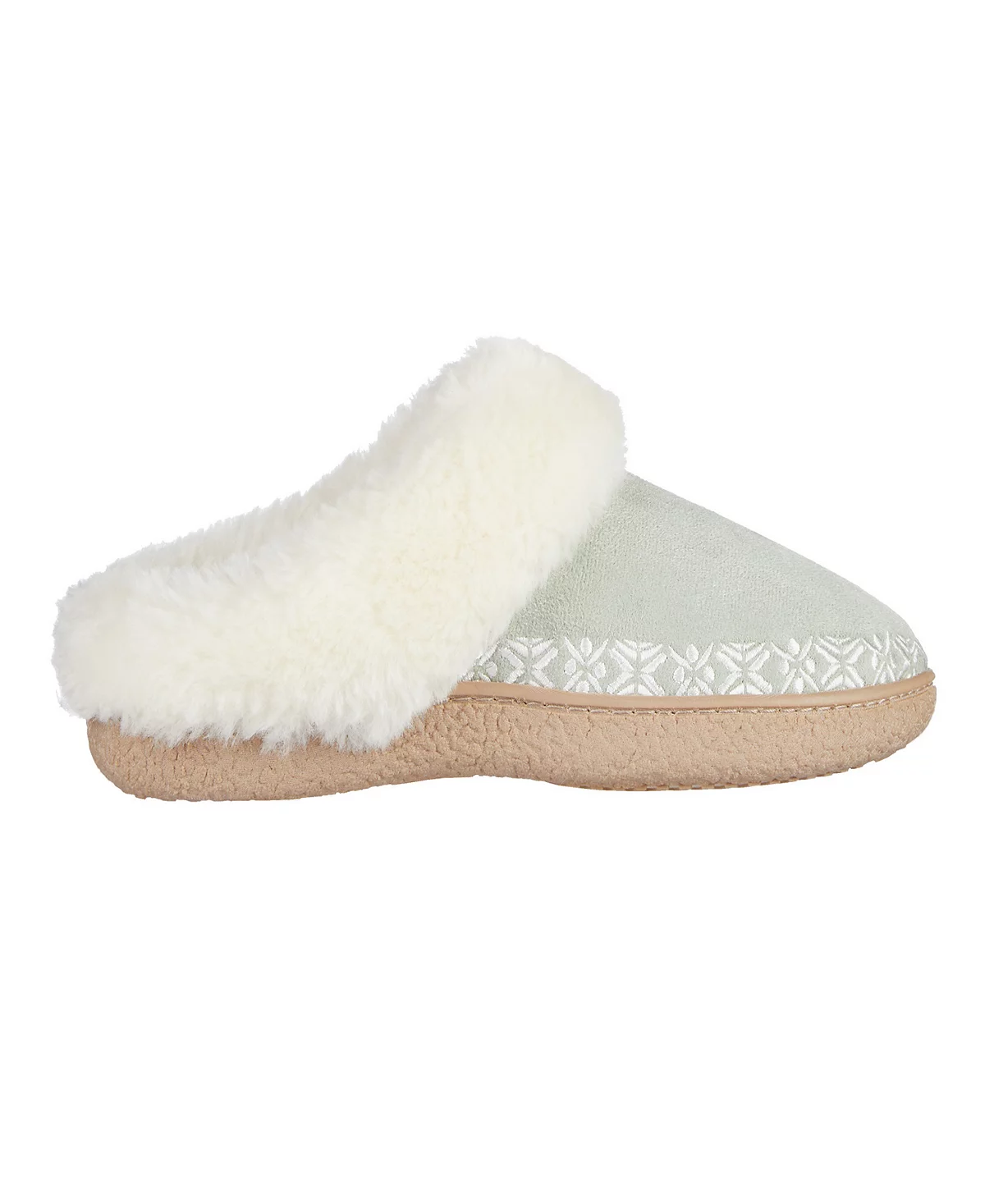 Фирменные женские сабо Clara с вышивкой из микроткани Isotoner Signature 6890₽