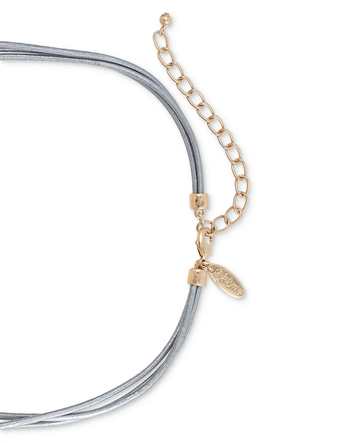 Style - Co Two-Tone Orbital Pendant Necklace 18 3 extender Exclusively at Macys 5990₽