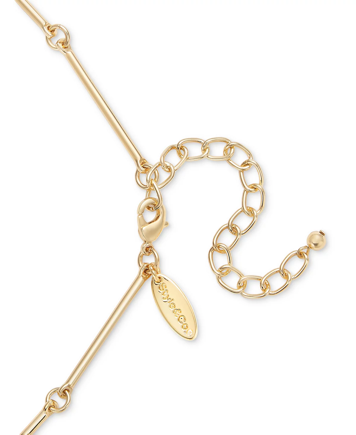 Style - Co Gold-Tone Imitation Pearl Pendant Long Necklace 28 3 extender Exclusively at Macys 7490₽