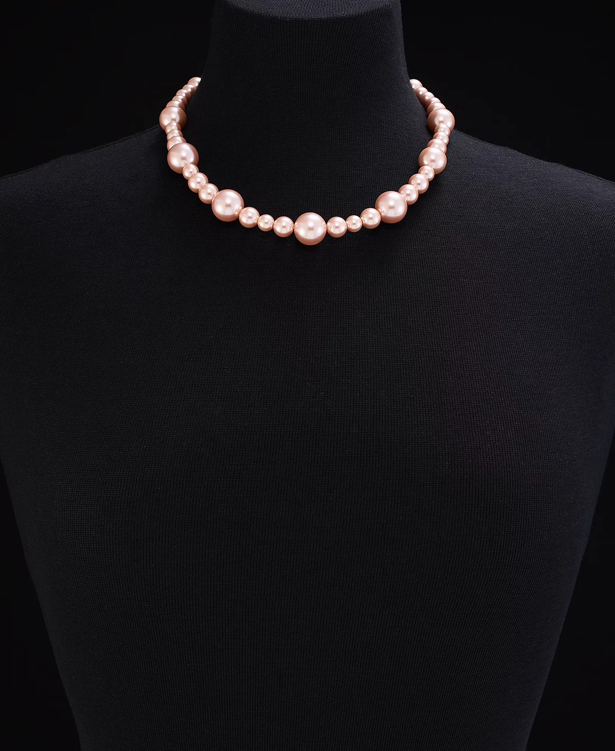 Charter Club Gold-Tone Pink Imitation Pearl All-Around Necklace 17 2 extender Exclusively at Macys 3390₽