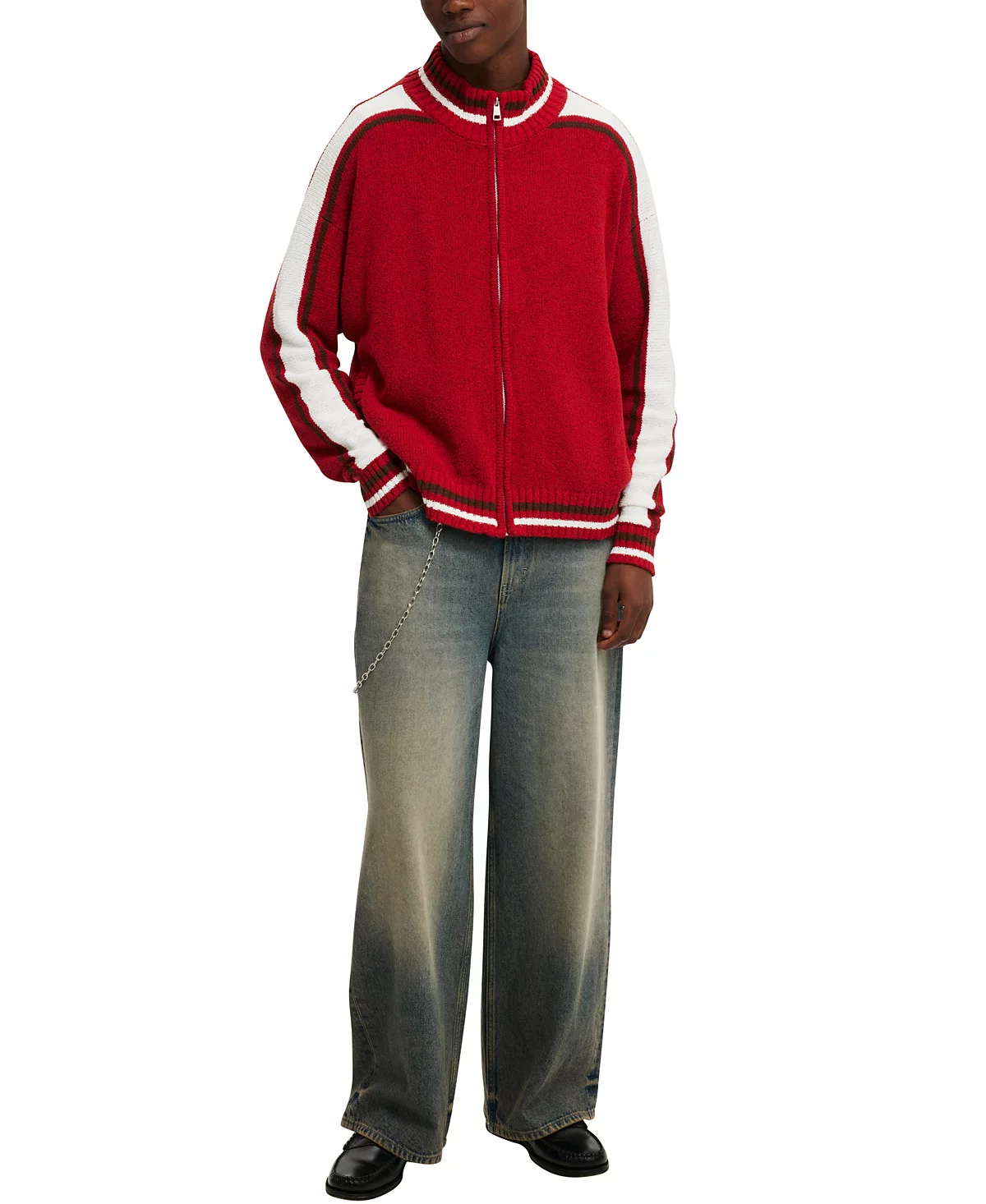 COTTON ON Mens Knitted Bomber Jacket 11390₽