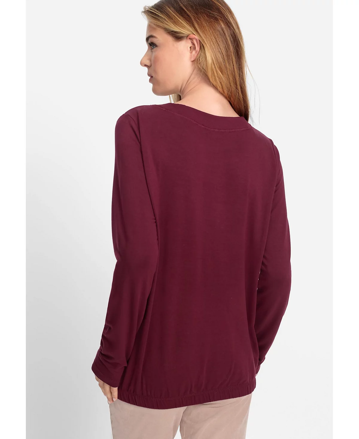 Olsen Womens Placement Print Jersey Top 17190₽