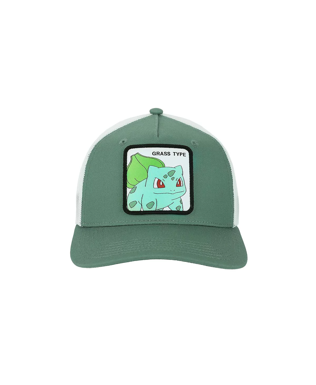 Pokemon Mens Bulbasaur Green Trucker Hat 3790₽