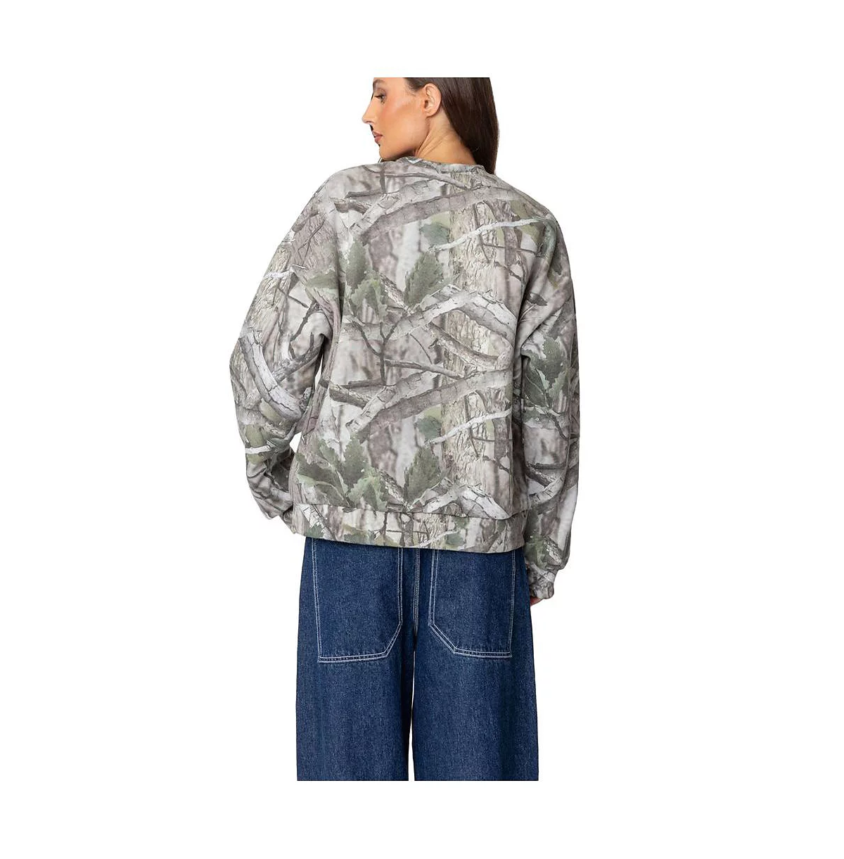 Женская камуфляжная толстовка Cali Baby с рисунком Edikted