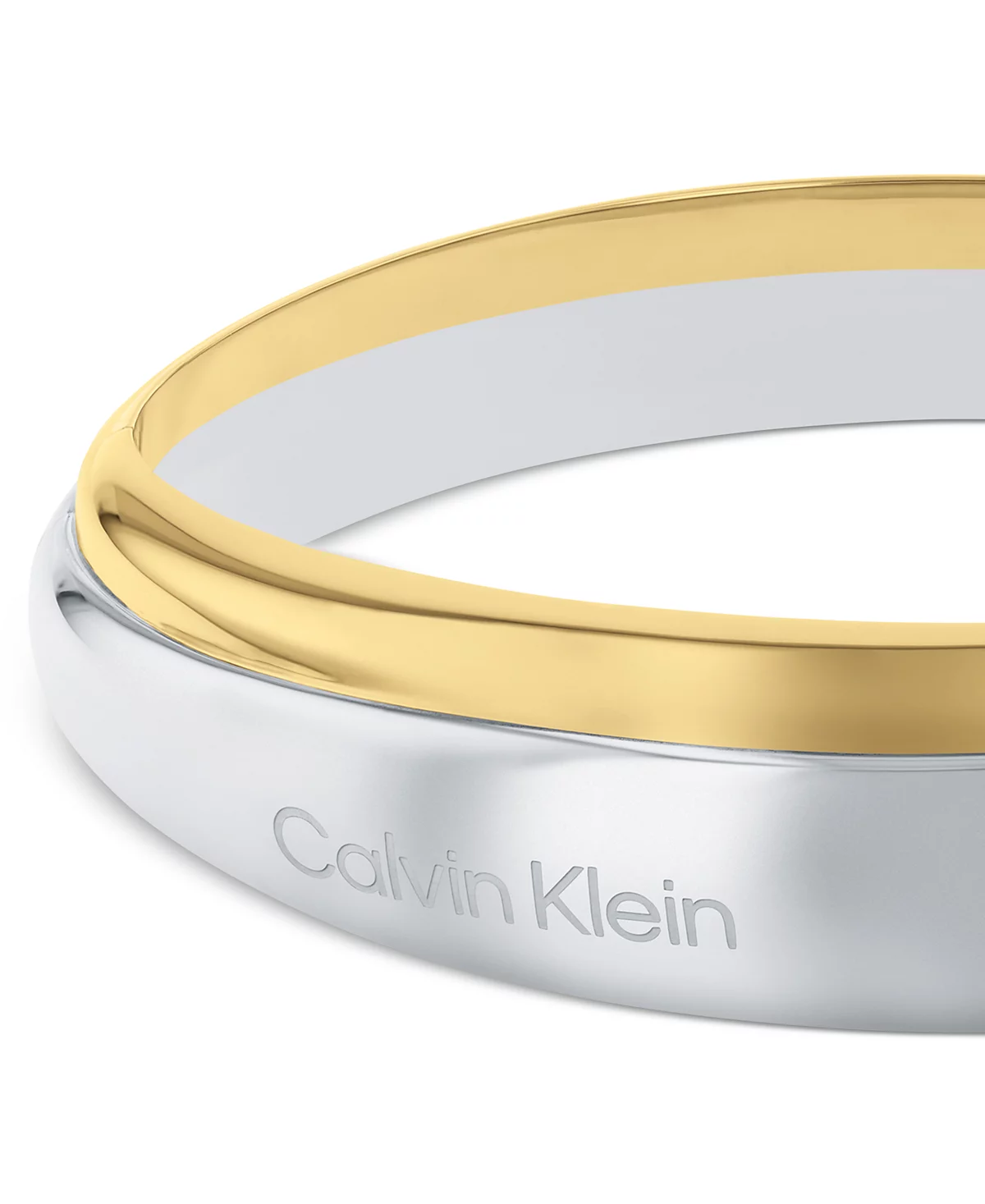 Calvin Klein Two-Tone Stainless Steel Bangle Bracelet 28590₽