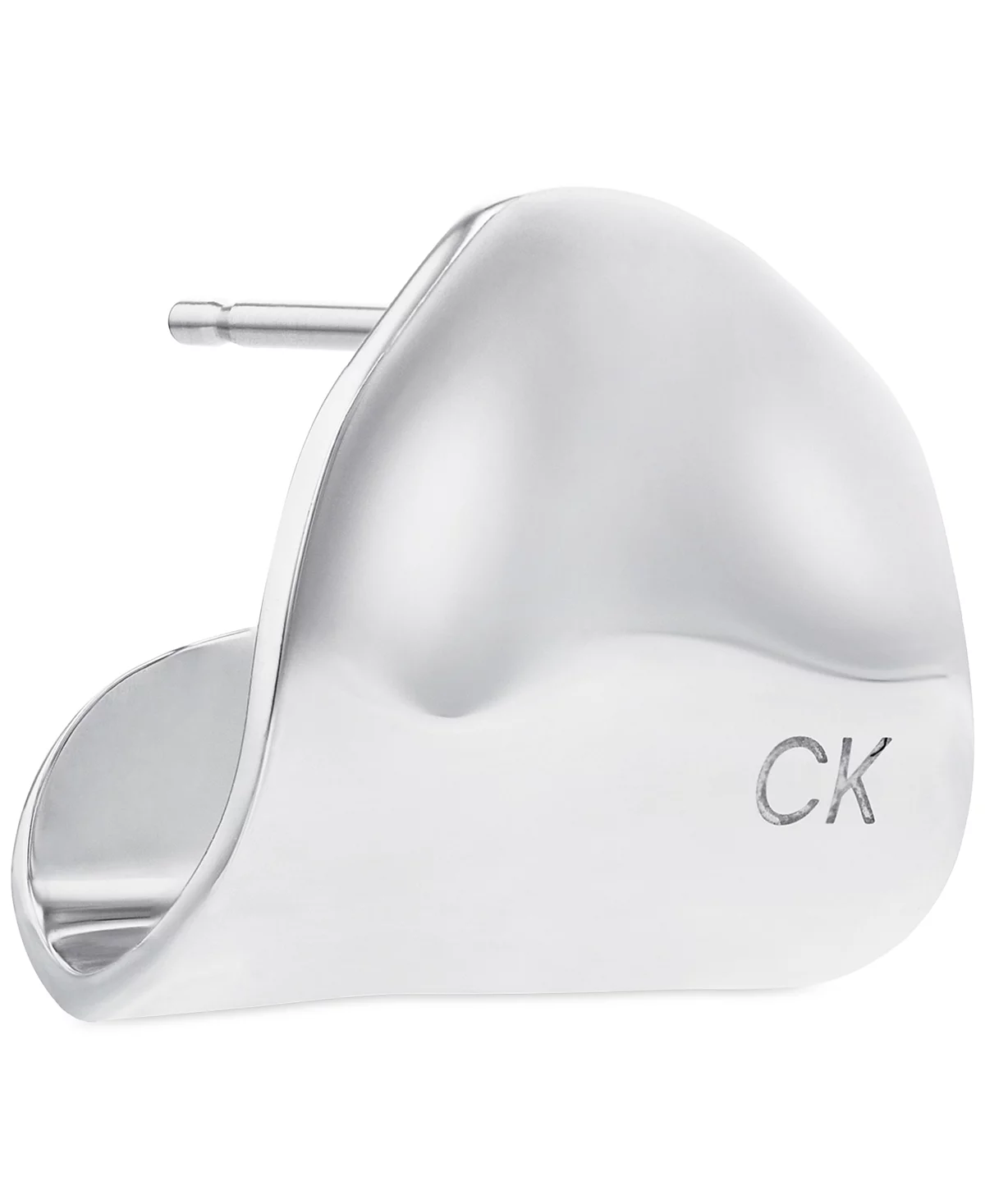 Calvin Klein Stainless Steel Elongated Curved Drop Earrings 11390₽