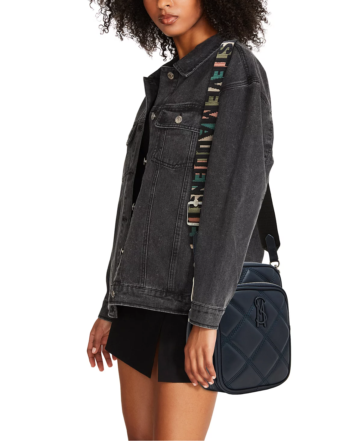 Steve Madden Drakee Quilted Small Crossbody Bag 3690₽