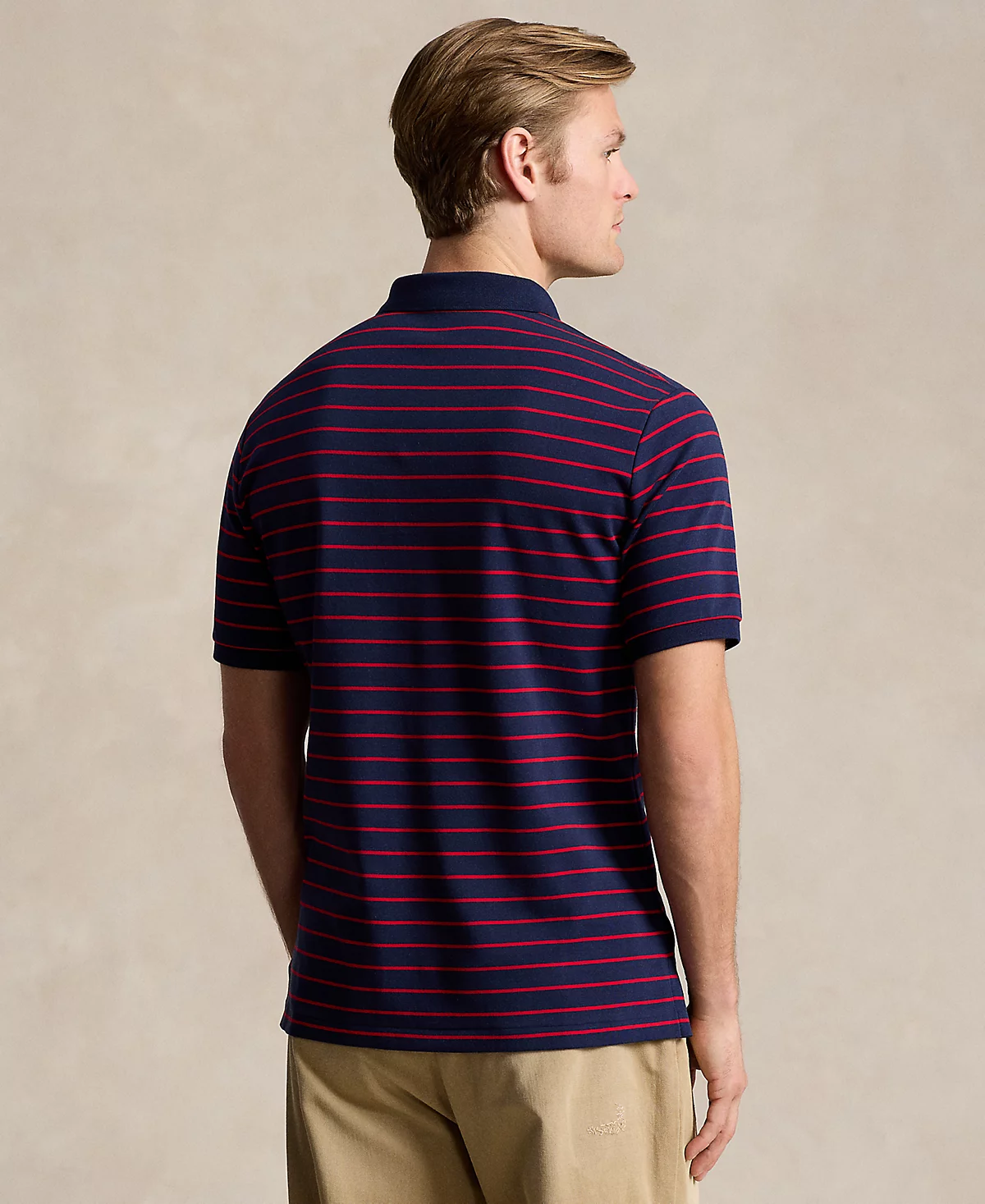 Мужская рубашка поло из мягкого хлопка классического покроя от Polo Ralph Lauren