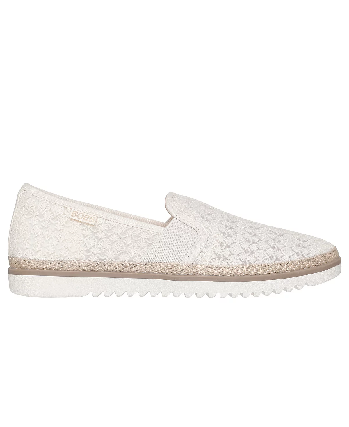 Повседневные парусиновые кроссовки без шнуровки Skechers Women's BOBS Flexpadrille Lo - Too Ritz от Finish Line