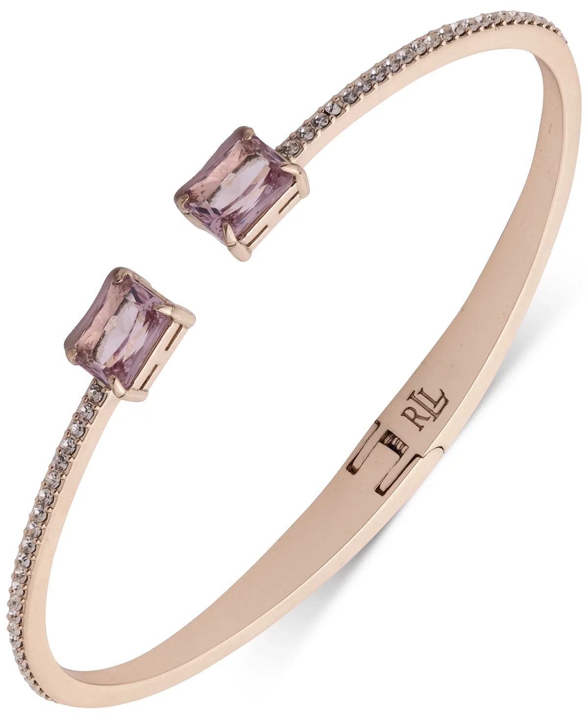 Lauren Ralph Lauren Gold-Tone Square Stone Bangle Bracelet 10990₽