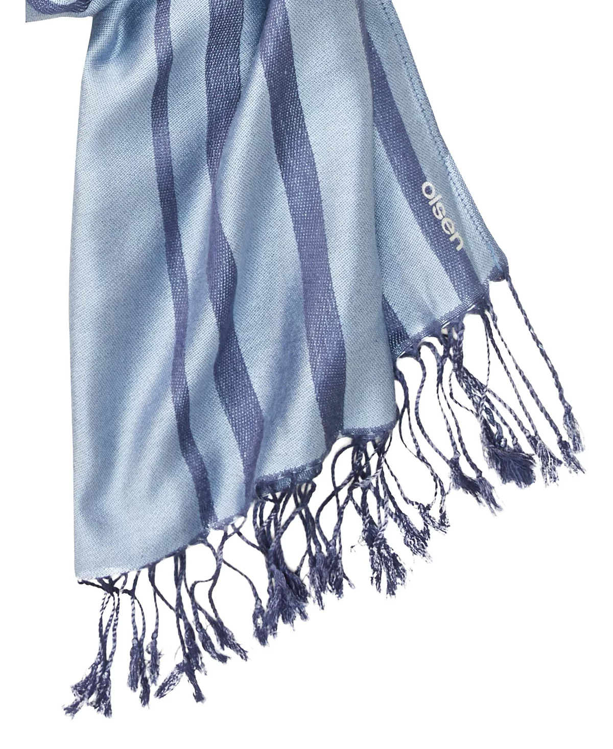 Olsen Stripe - Bubble Motif Scarf