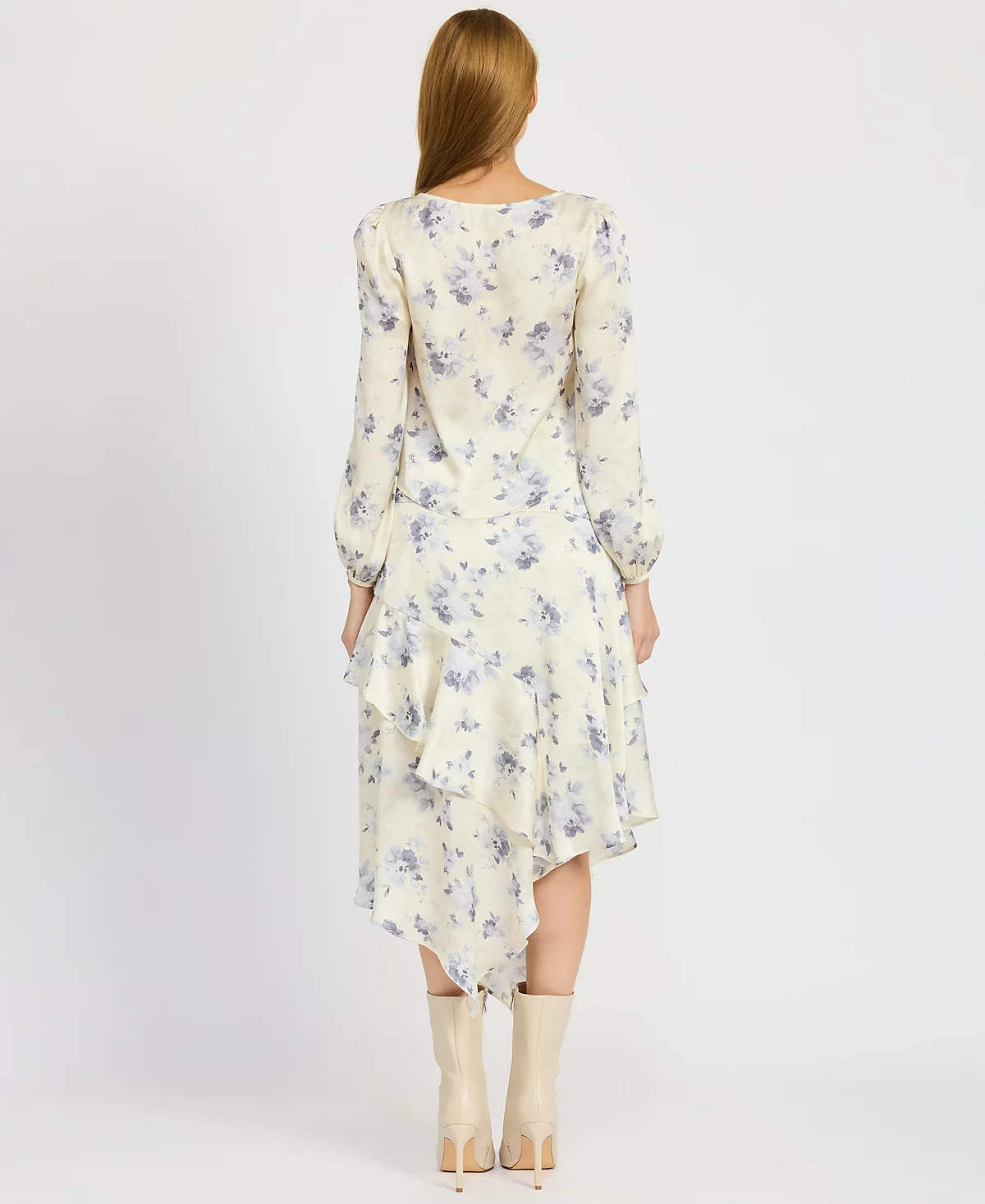 En Saison Petra Tie-Neck Blouse - Petra Asymmetrical Skirt