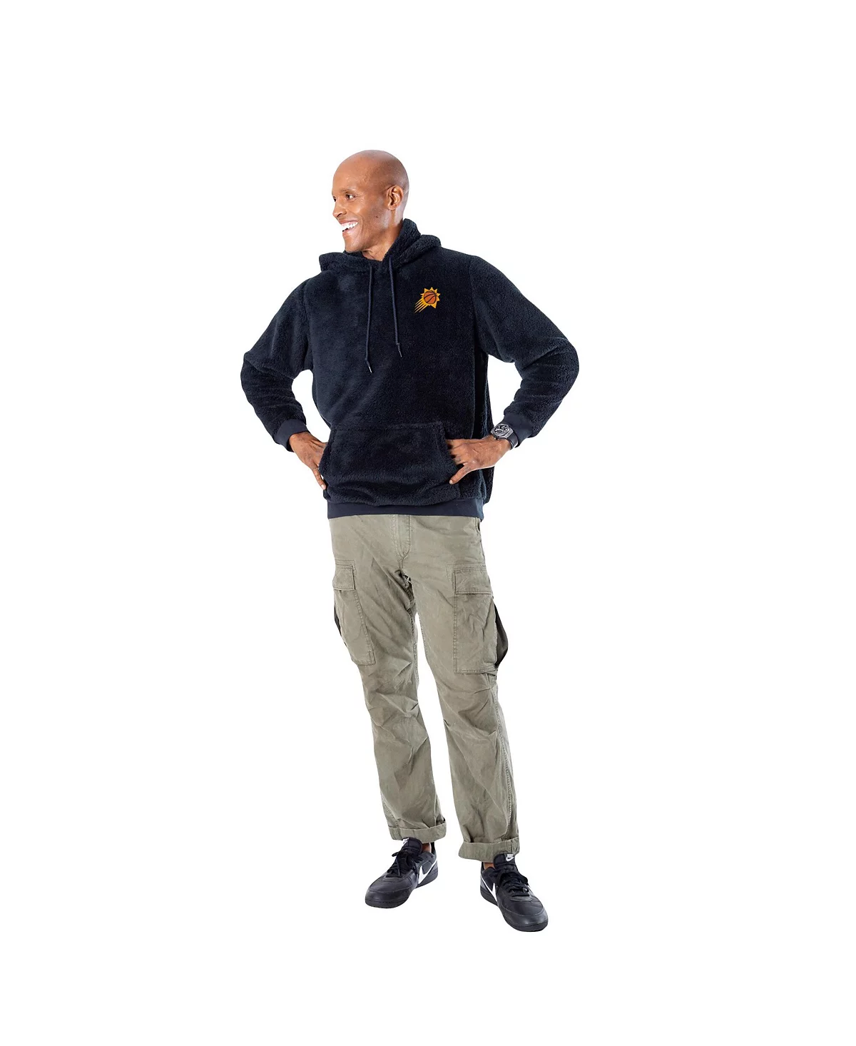 Jill Martin Mens and Womens The Best Hoodie in the World Black Phoenix Suns Oversized Lounge Pullover Hoodie 17090₽