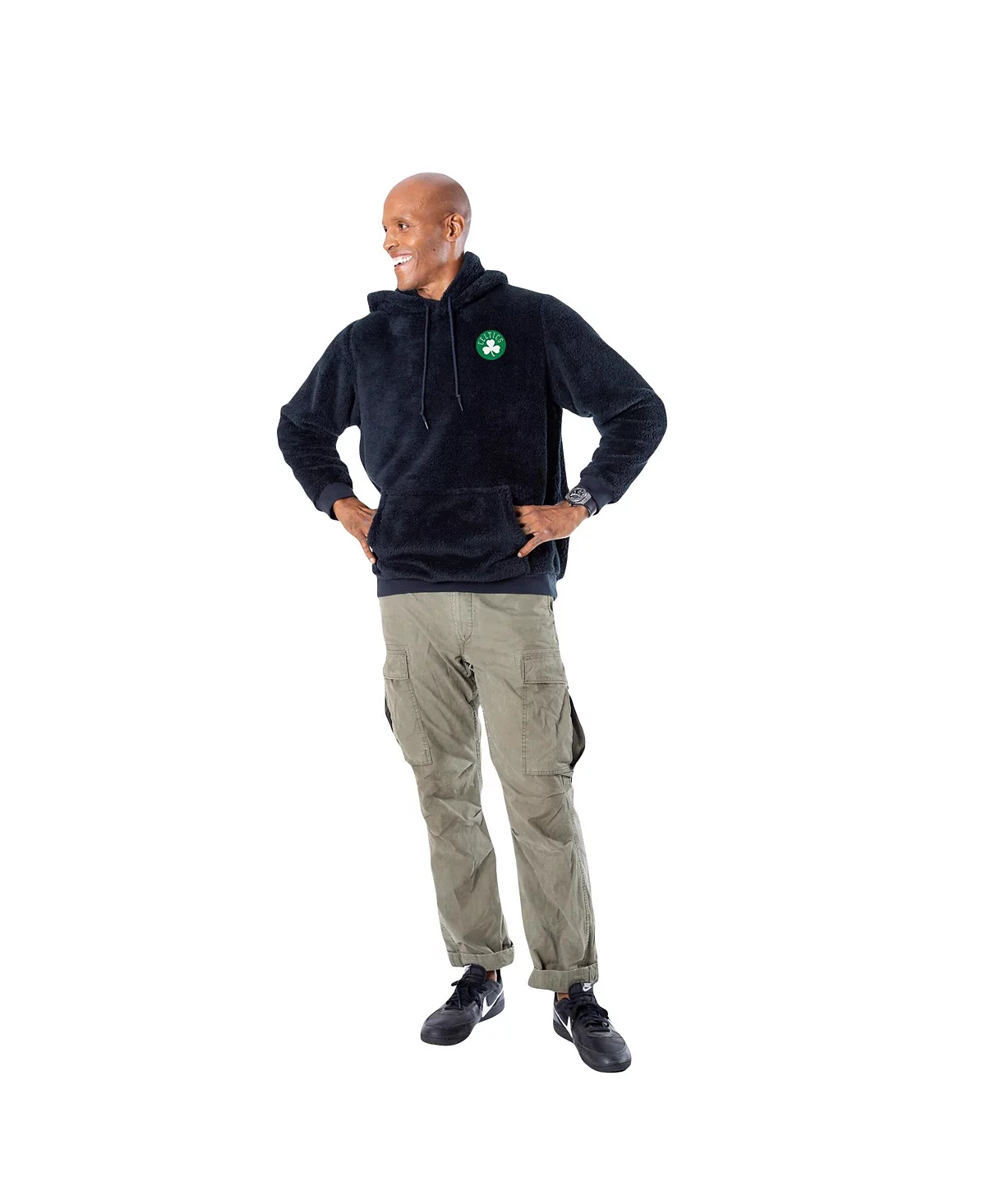 Jill Martin Men's and Women's The Best Hoodie in the World Black Boston Celtics Oversized Lounge Pullover Hoodie