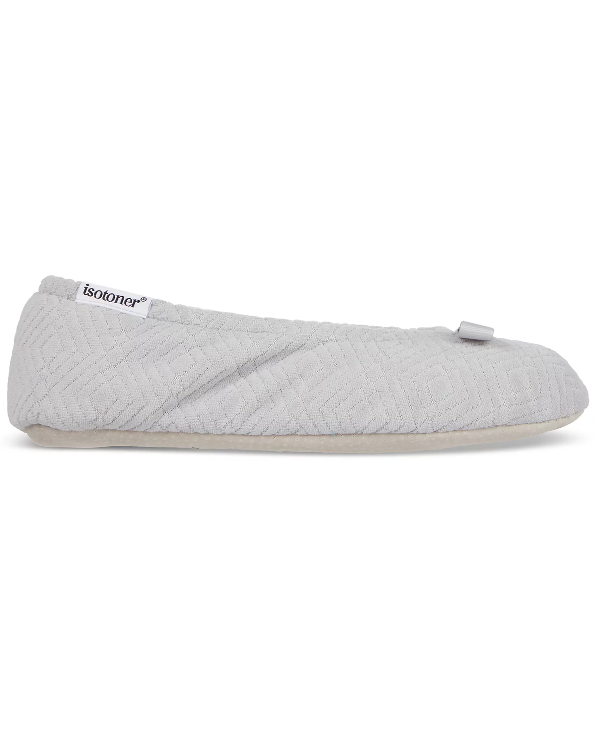 Isotoner Signature Women's Gemma Microterry Ballerina Slippers