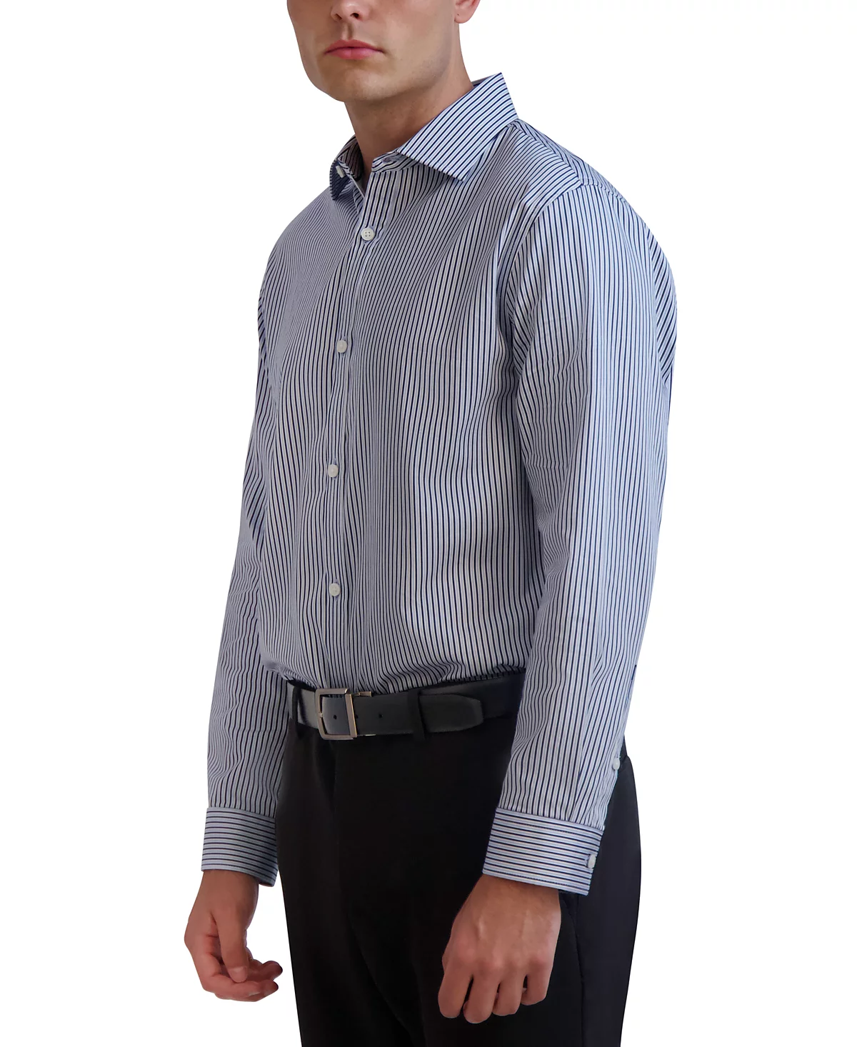 Karl Lagerfeld Paris Mens Slim-Fit Stripe Dress Shirt 18790₽