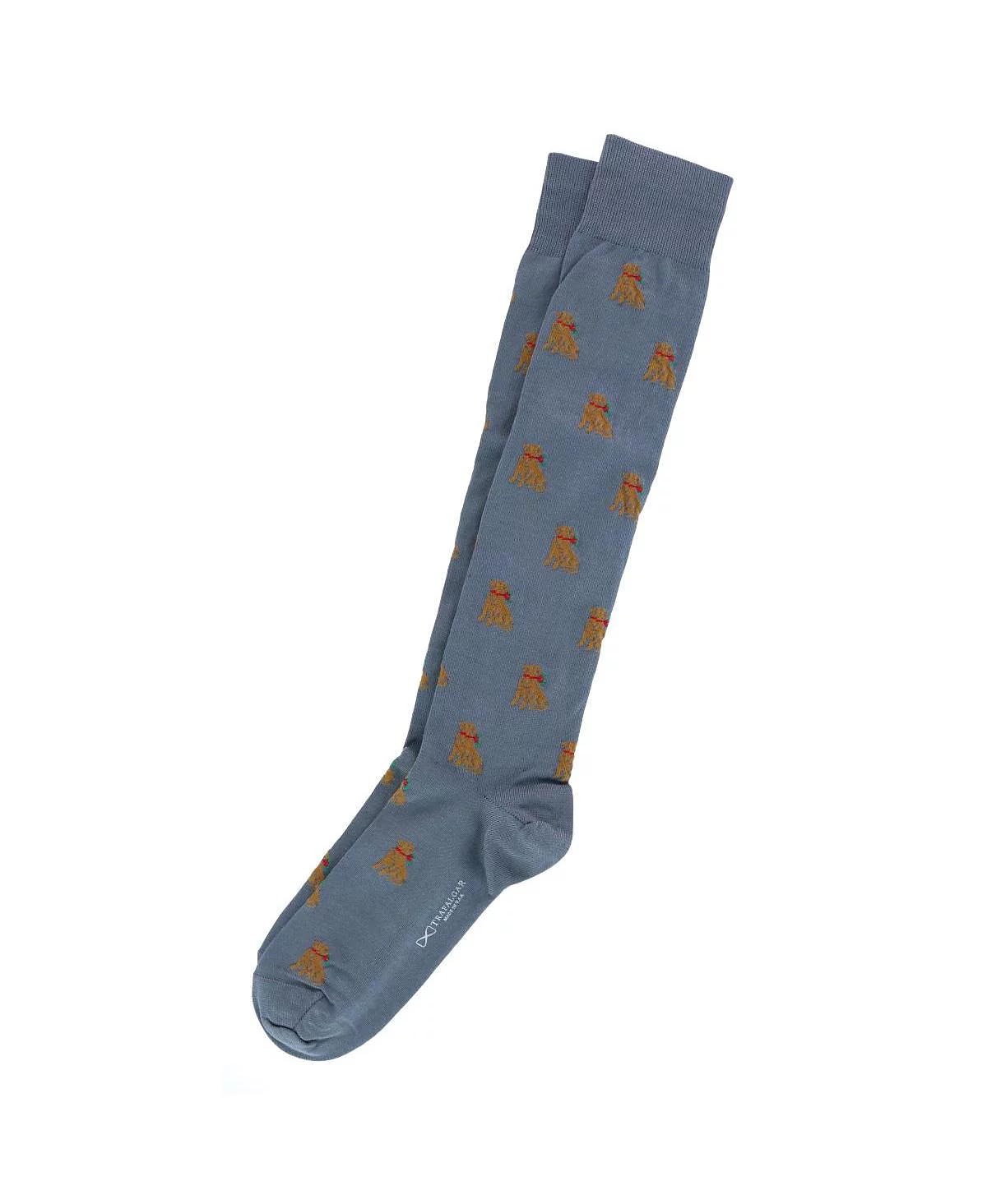 Trafalgar Chestnut the Winter Pup Over The Calf Mercerized Cotton Socks 1 Pair 5490₽