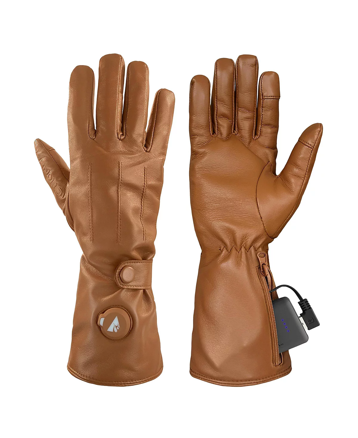 ActionHeat Mens 5V Battery Heated Leather Dress Glove Tan - XXL 34290₽