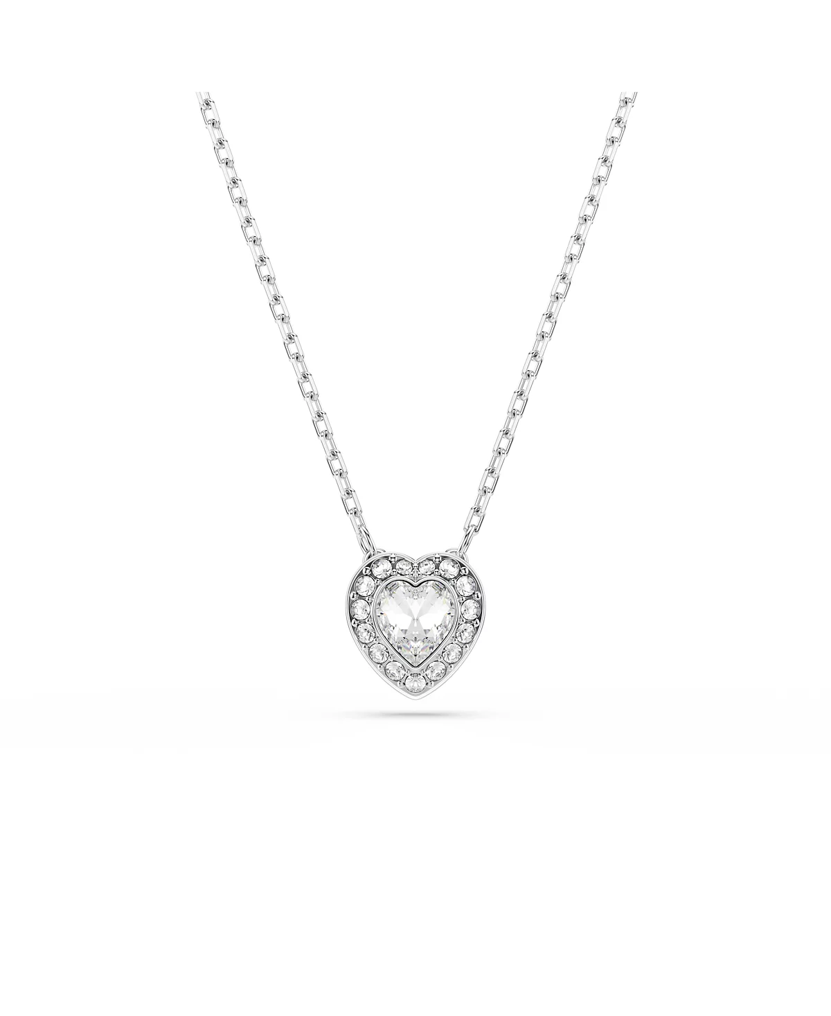 Ожерелье-подвеска Swarovski Ariana Grande x Swarovski® с родиевым покрытием в виде сердца смешанной огранки