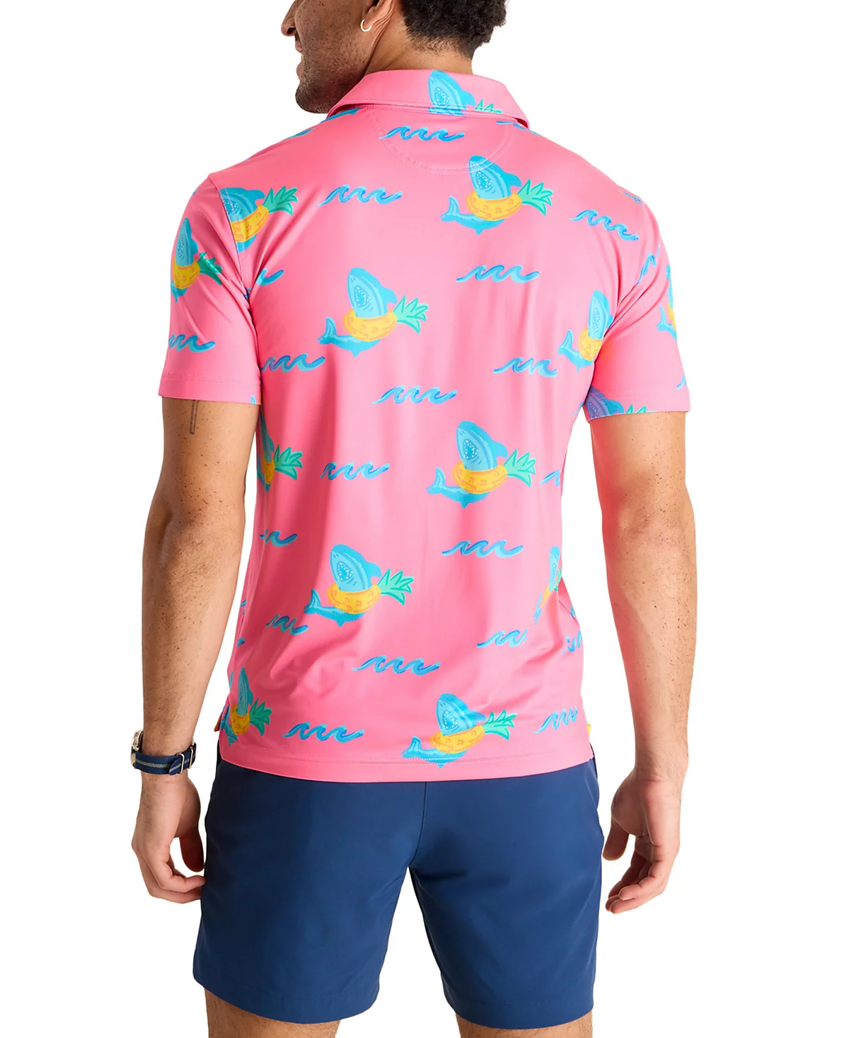 Chubbies Mens The Pineapple Floaters Performance Polo Shirt 11290₽
