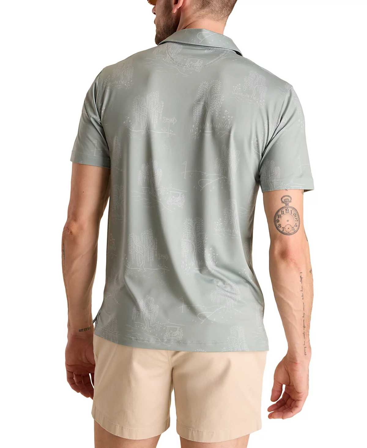 Chubbies Mens The Golf Course Willow Performance Polo Shirt 11290₽