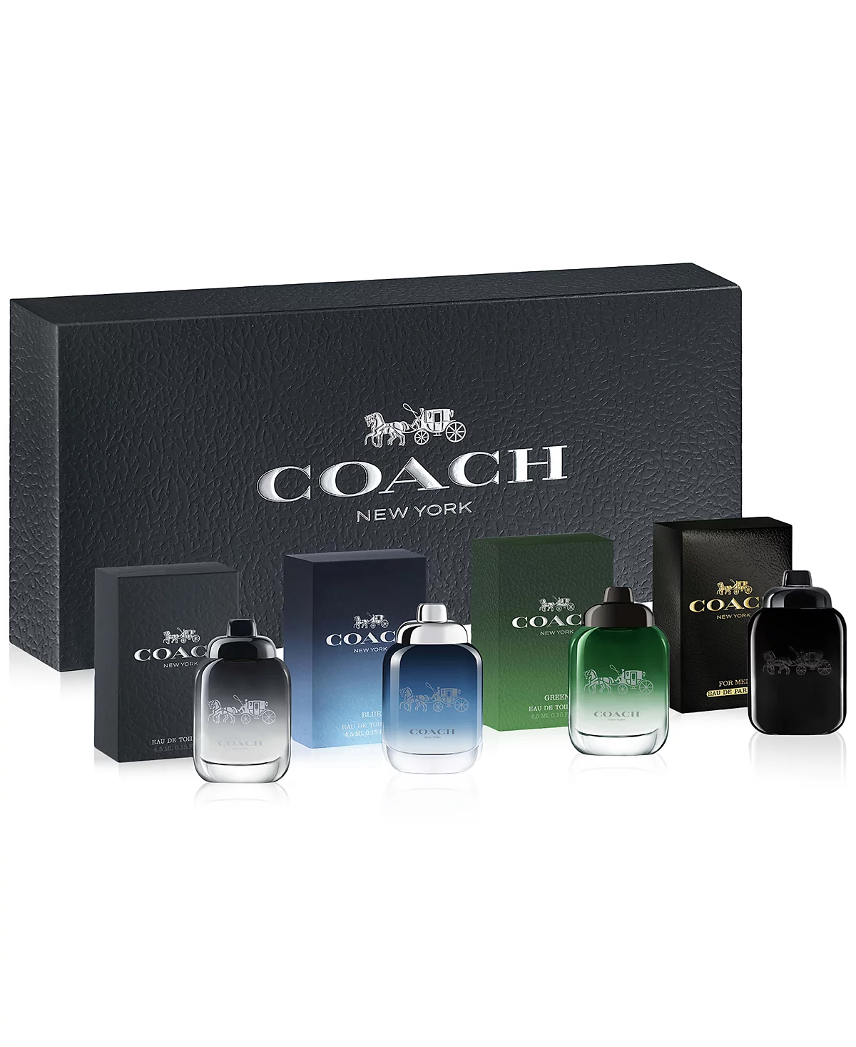 COACH Mens 4-Pc Fragrance Deluxe Mini Gift Set 8590₽