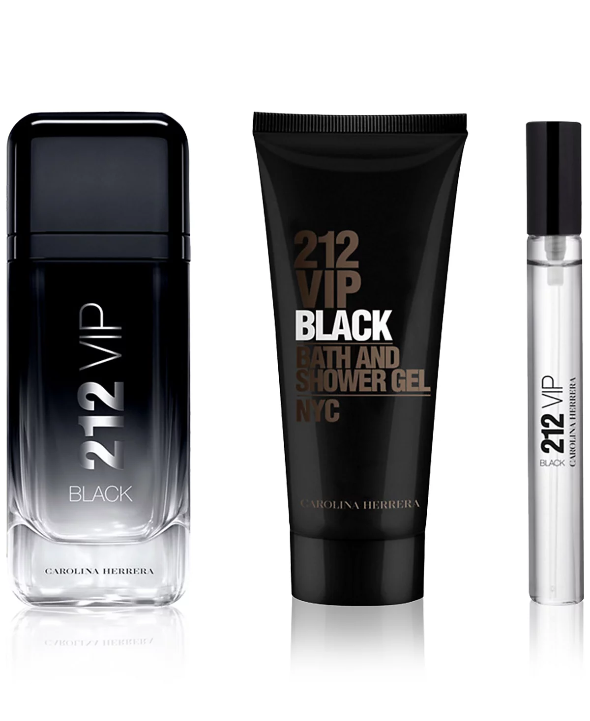 Mens 3-Pc 212 VIP Black Eau de Parfum Gift Set 25490₽