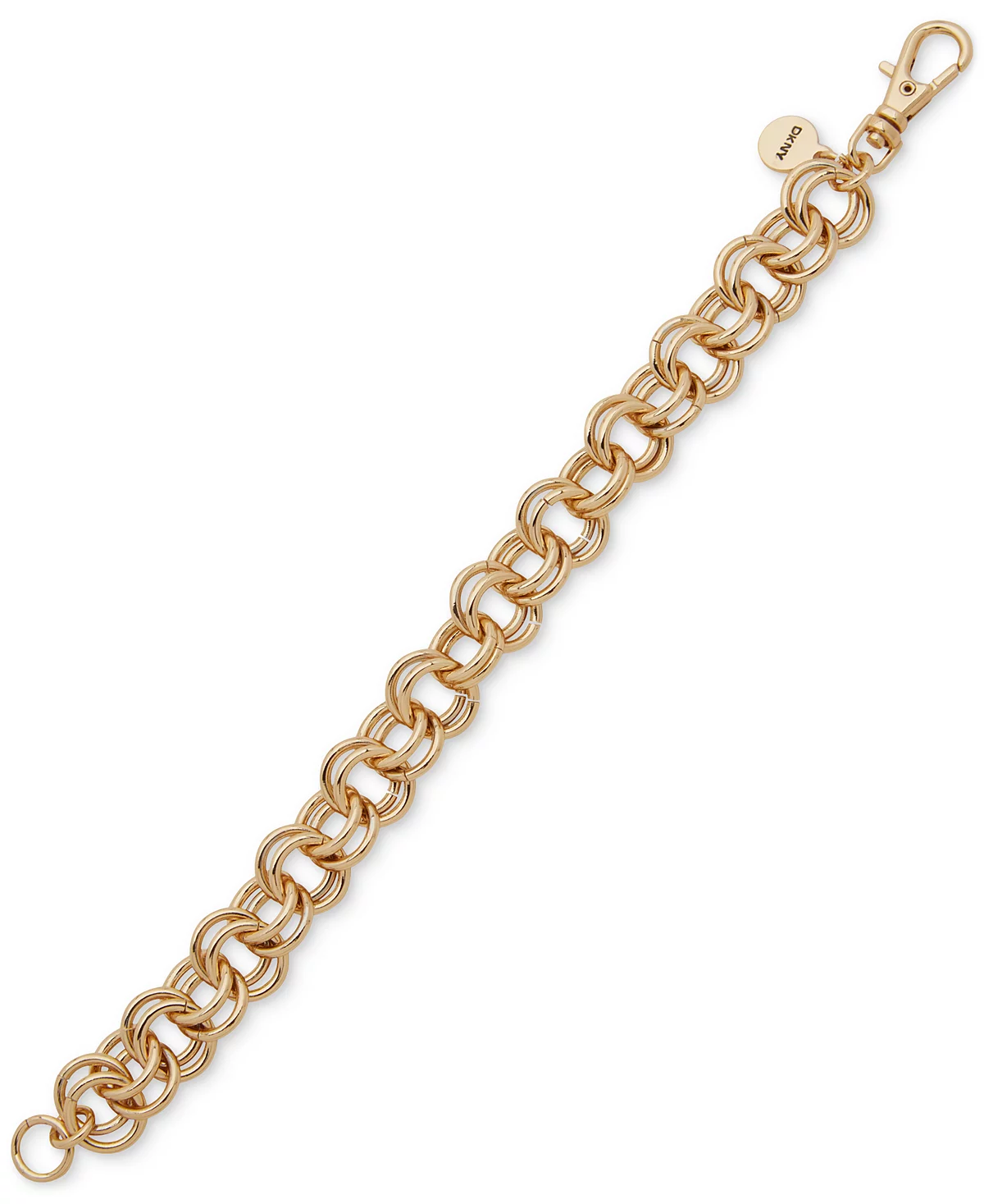 DKNY Gold-Tone Double Cable Chain Flex Bracelet 8590₽
