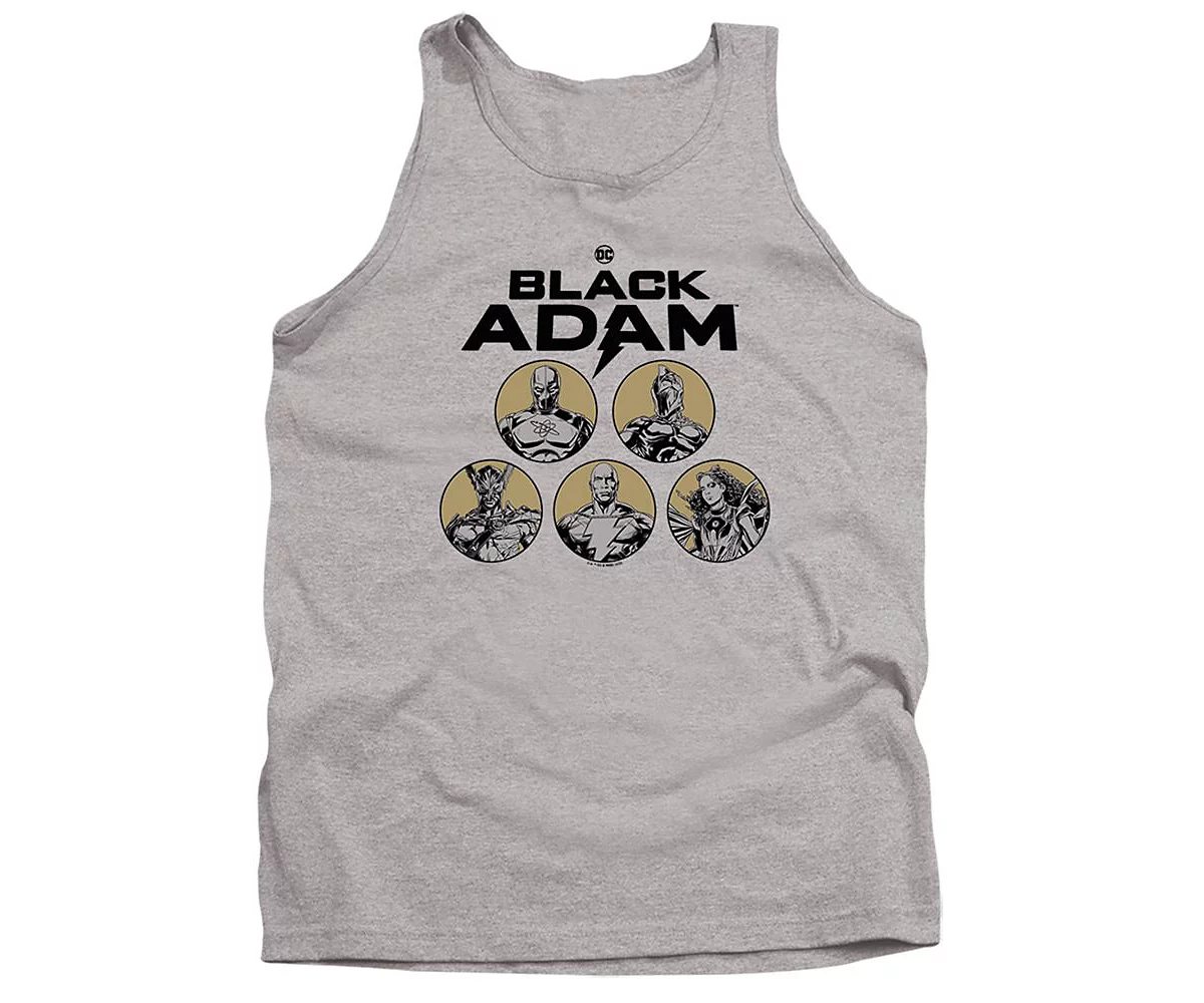 Black Adam Mens Contrast Group Adult Tank Top 5390₽