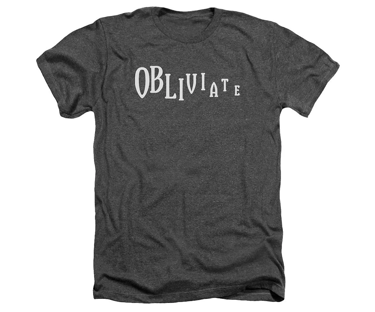 Harry Potter Mens Obliviate Adult Heather Tee T-Shirt 5390₽