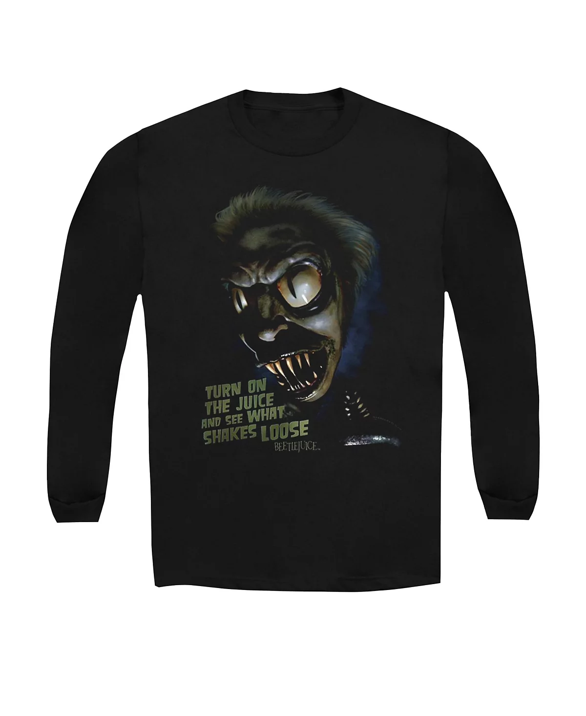 Beetlejuice Mens Chuck s Daughter Long Sleeve Adult T-Shirt 5690₽